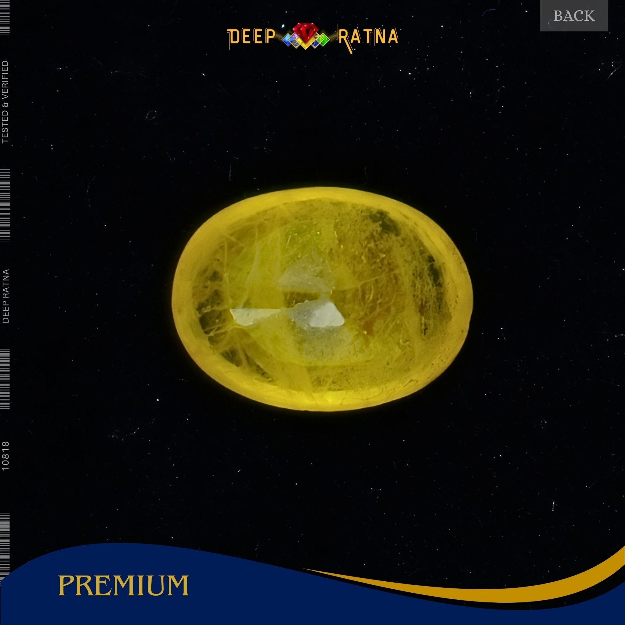 Yellow Sapphire 3.98 Carat (Thailand) - Deep Ratna
