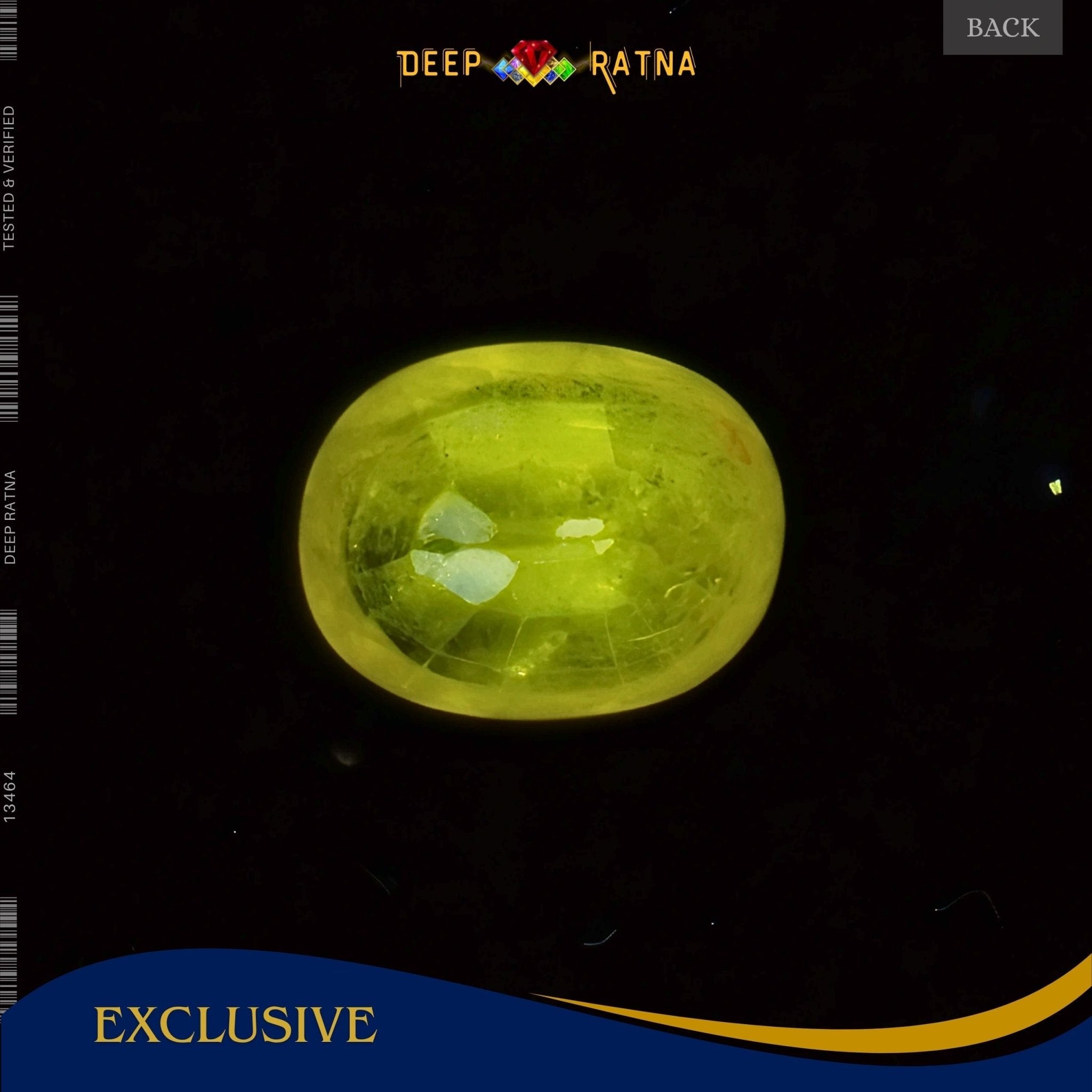 Yellow Sapphire 3.99 Carat (Thailand) - Deep Ratna