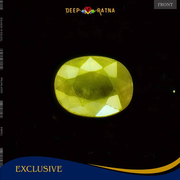 Yellow Sapphire 3.99 Carat (Thailand) - Deep Ratna
