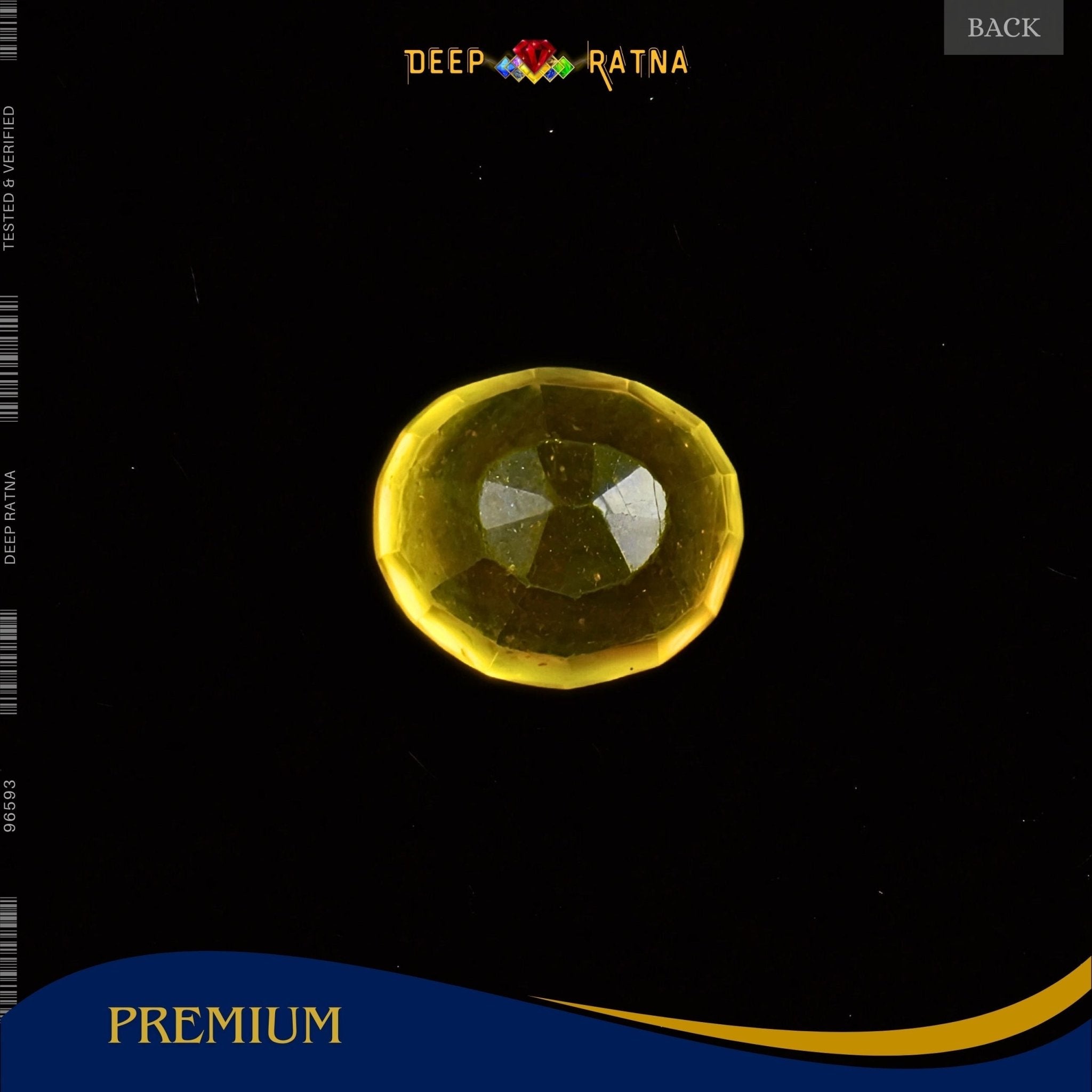 Yellow Sapphire 4 Carat (Thailand) - Deep Ratna