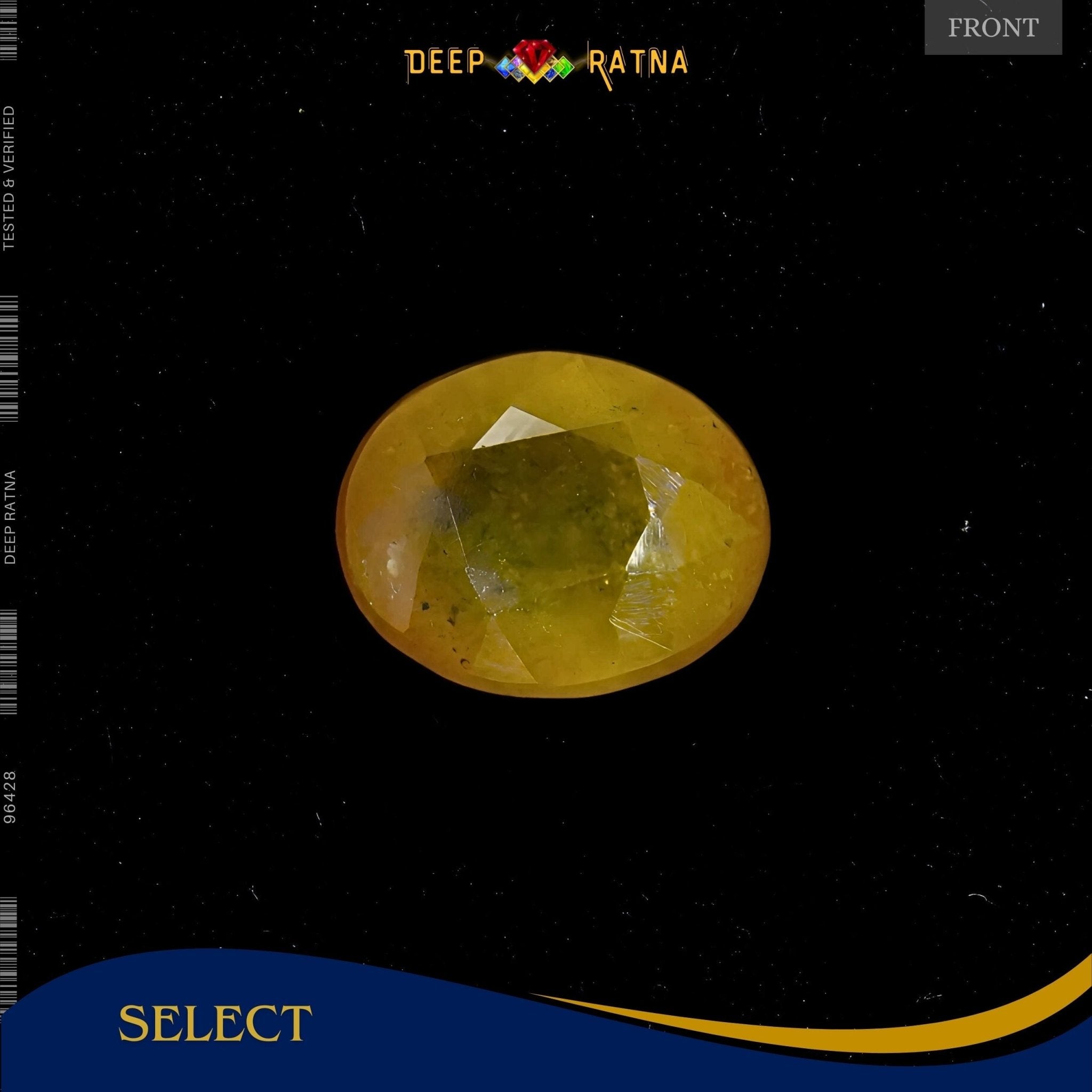 Yellow Sapphire 4 Carat (Thailand) - Deep Ratna