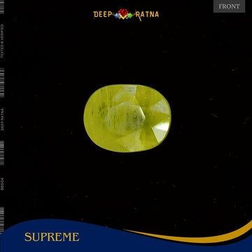 Yellow Sapphire 4 Carat (Thailand) - Deep Ratna