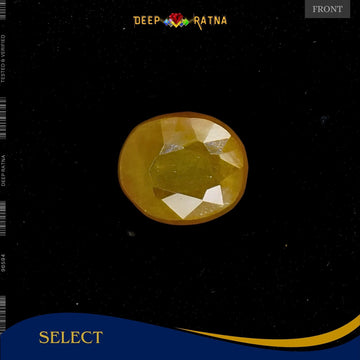 Yellow Sapphire 4 Carat (Thailand) - Deep Ratna
