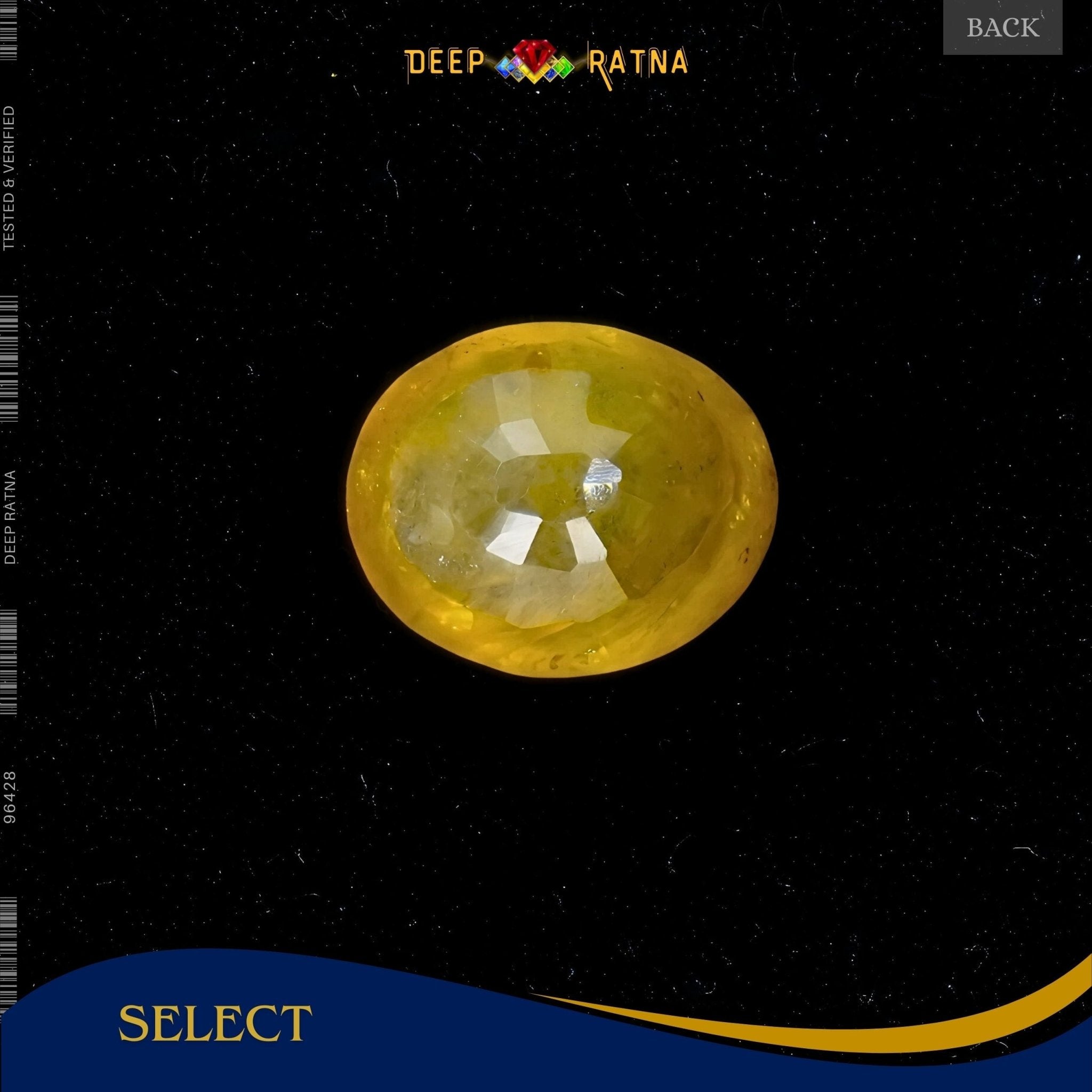 Yellow Sapphire 4 Carat (Thailand) - Deep Ratna