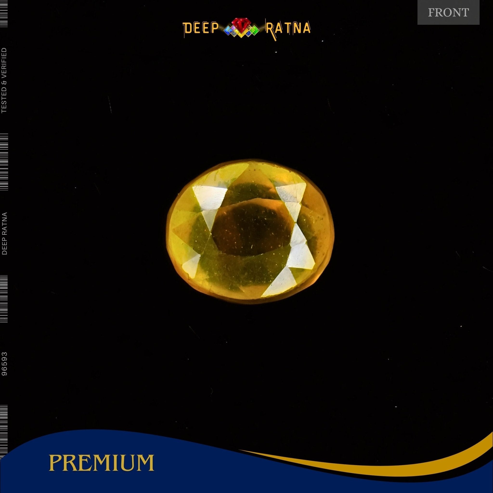 Yellow Sapphire 4 Carat (Thailand) - Deep Ratna