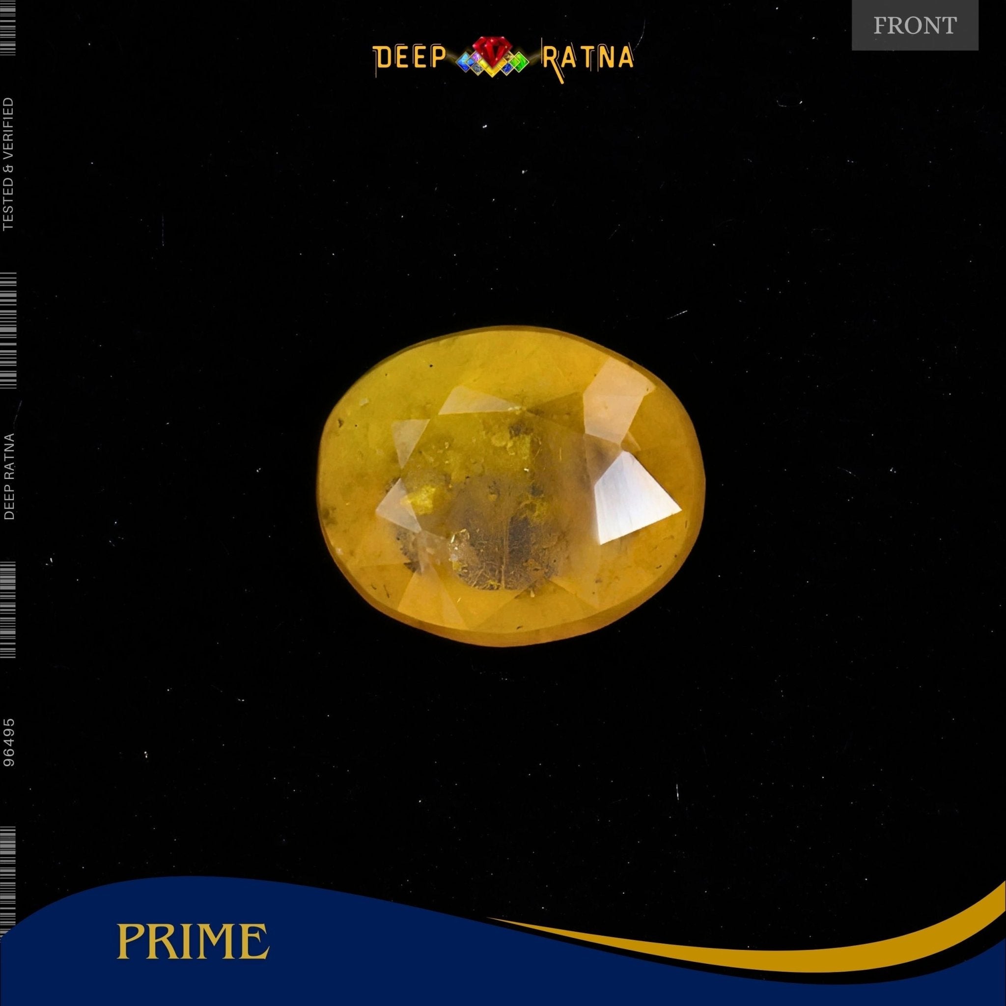 Yellow Sapphire 4 Carat (Thailand) - Deep Ratna