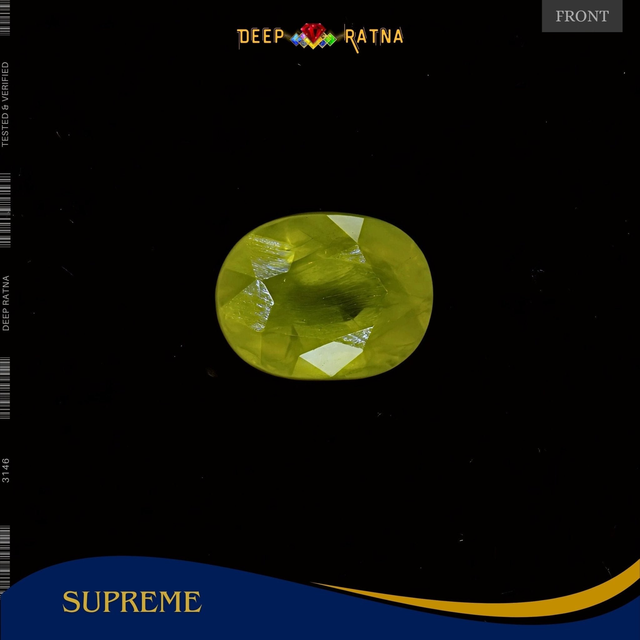 Yellow Sapphire 4.05 Carat (Thailand) - Deep Ratna