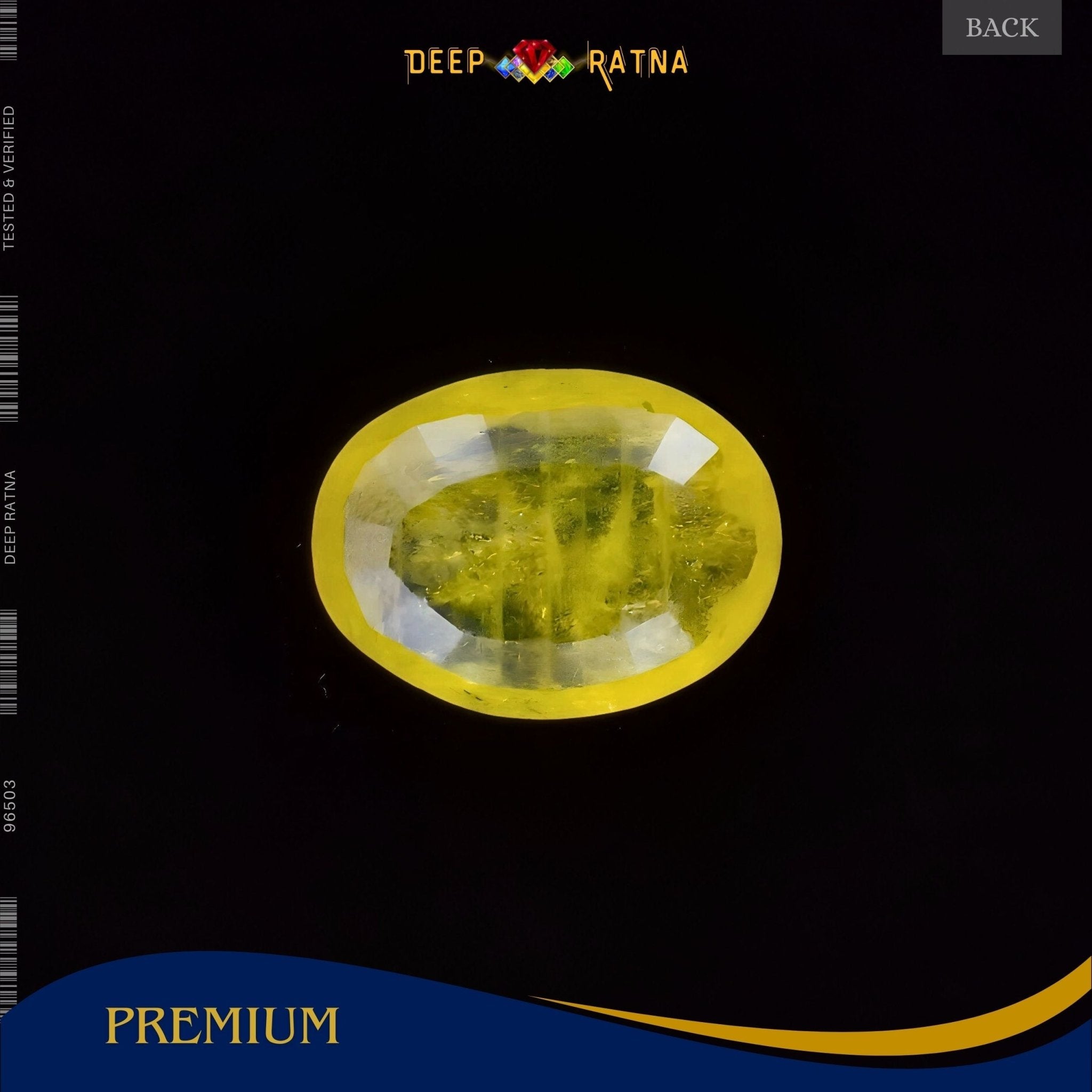 Yellow Sapphire 4.05 Carat (Thailand) - Deep Ratna