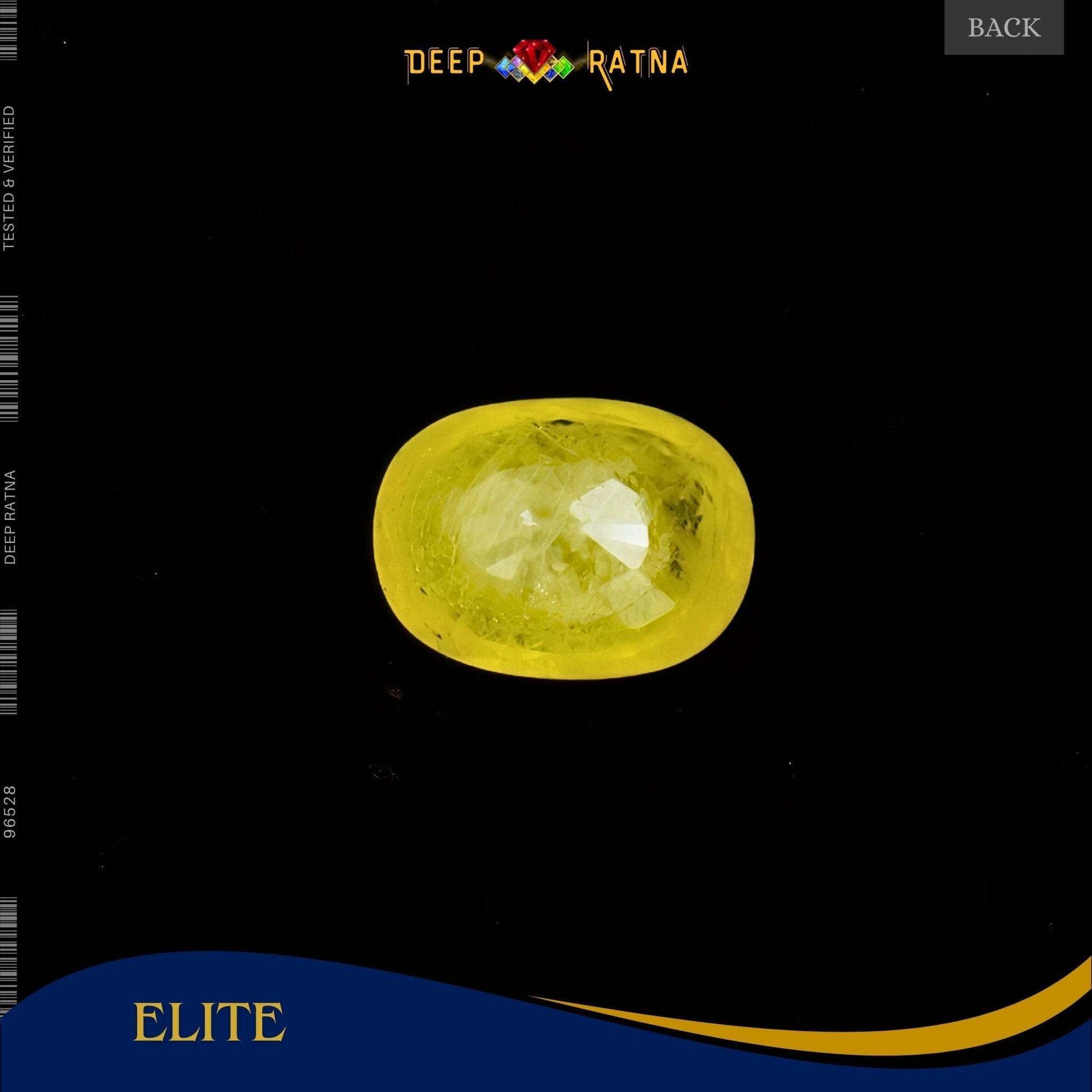 Yellow Sapphire 4.05 Carat (Thailand) - Deep Ratna