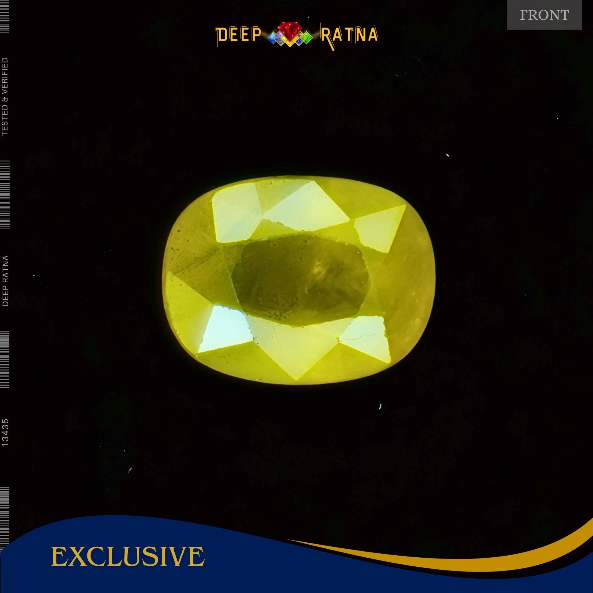 Yellow Sapphire 4.06 Carat (Thailand) - Deep Ratna
