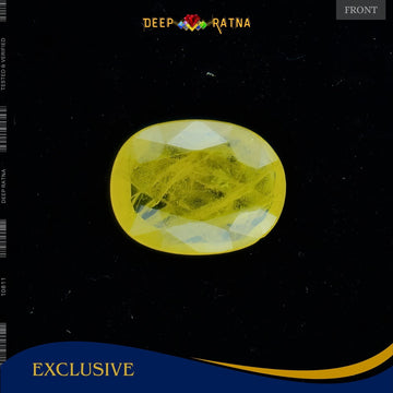 Yellow Sapphire 4.08 Carat (Thailand) - Deep Ratna