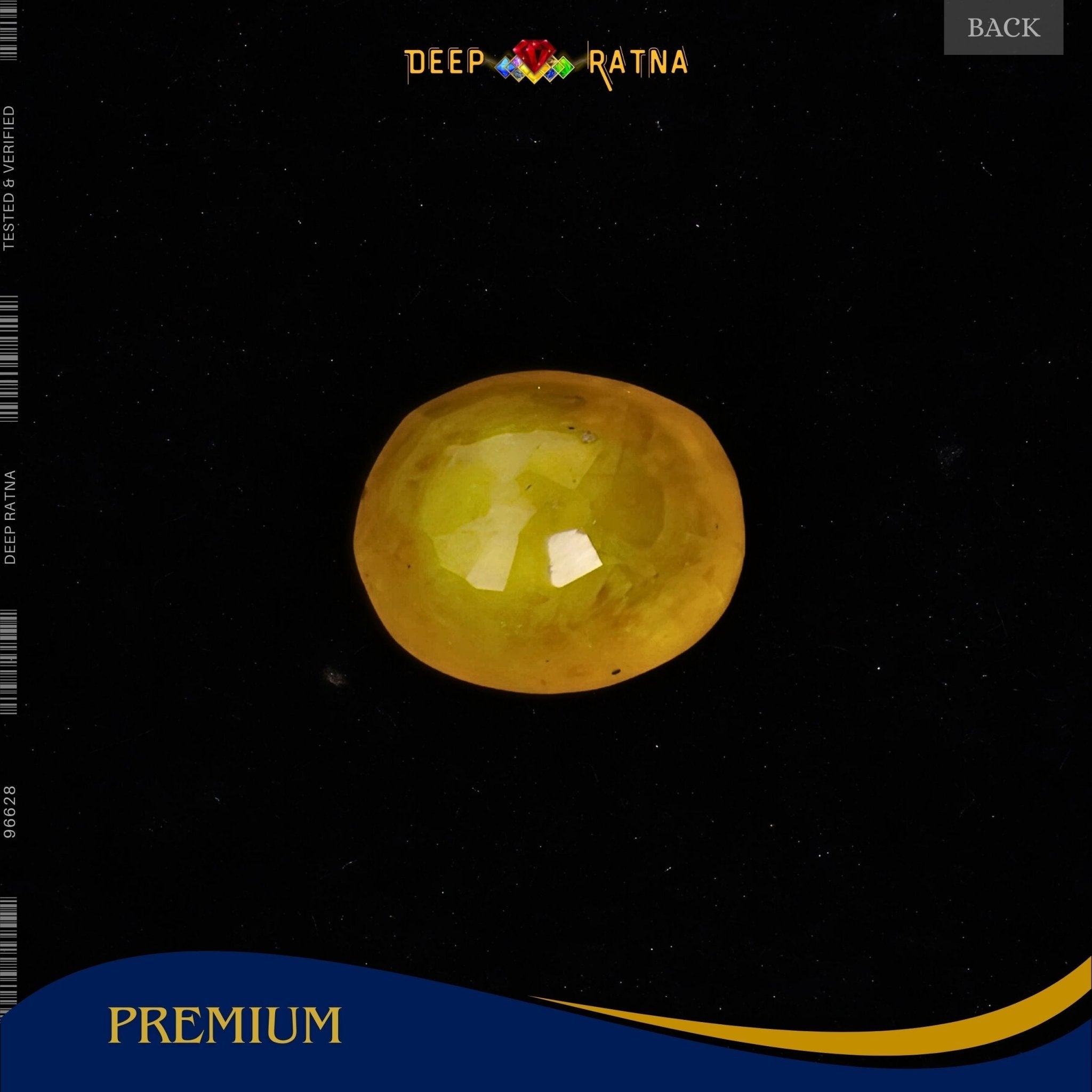 Yellow Sapphire 4.10 Carat (Thailand) - Deep Ratna