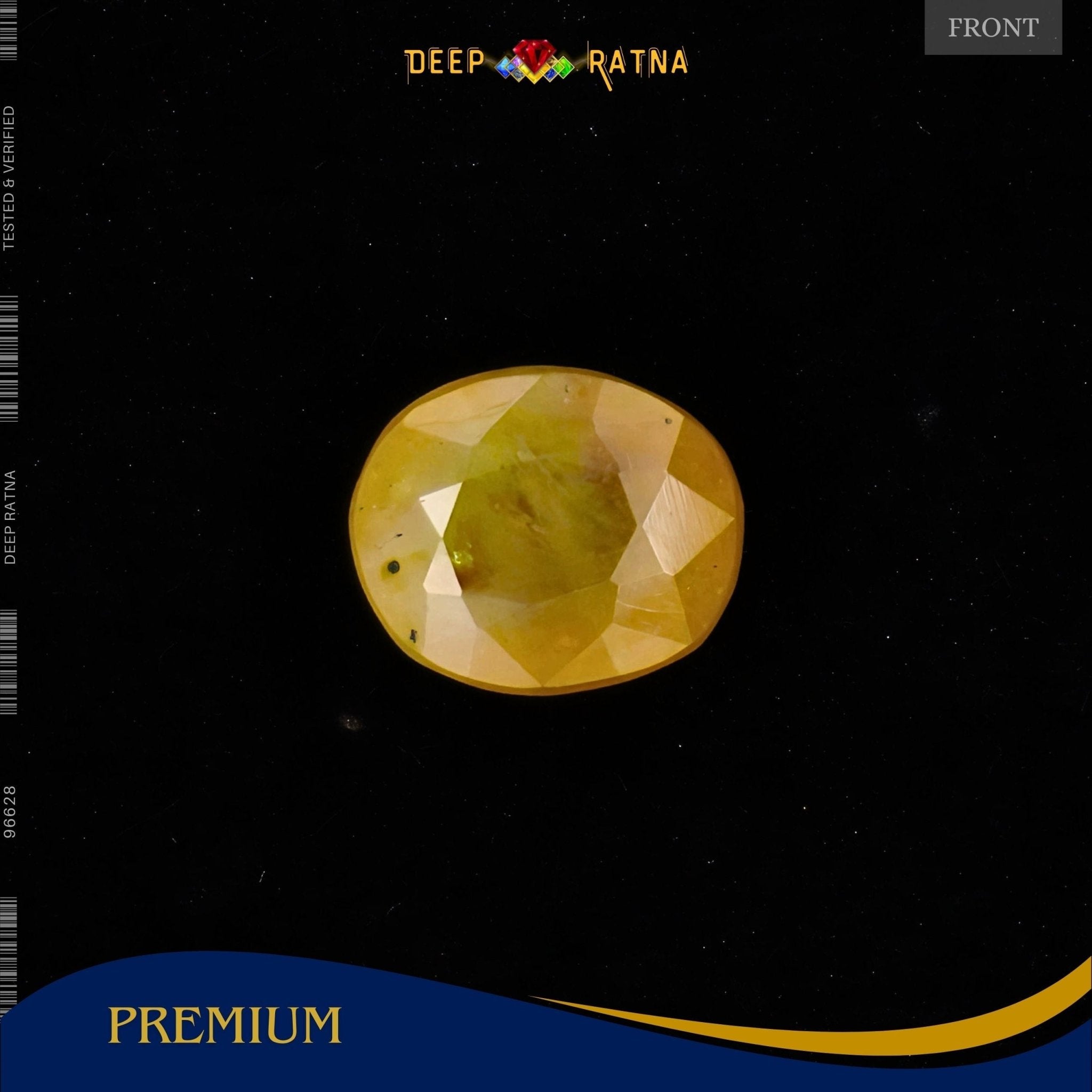 Yellow Sapphire 4.10 Carat (Thailand) - Deep Ratna