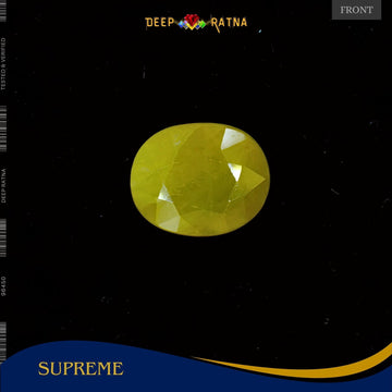 Yellow Sapphire 4.10 Carat (Thailand) - Deep Ratna
