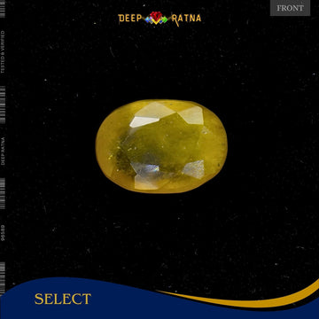 Yellow Sapphire 4.10 Carat (Thailand) - Deep Ratna
