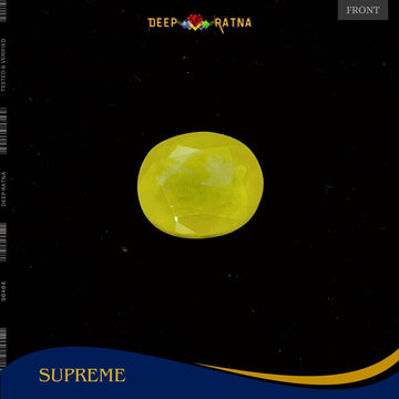 Yellow Sapphire 4.10 Carat (Thailand) - Deep Ratna