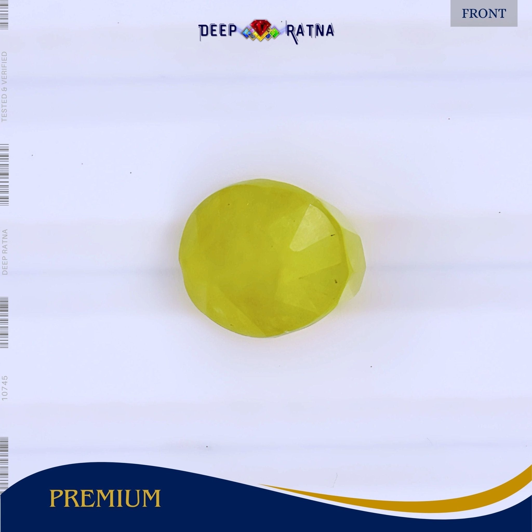 Yellow Sapphire 4.11 Carat (Thailand) - Deep Ratna