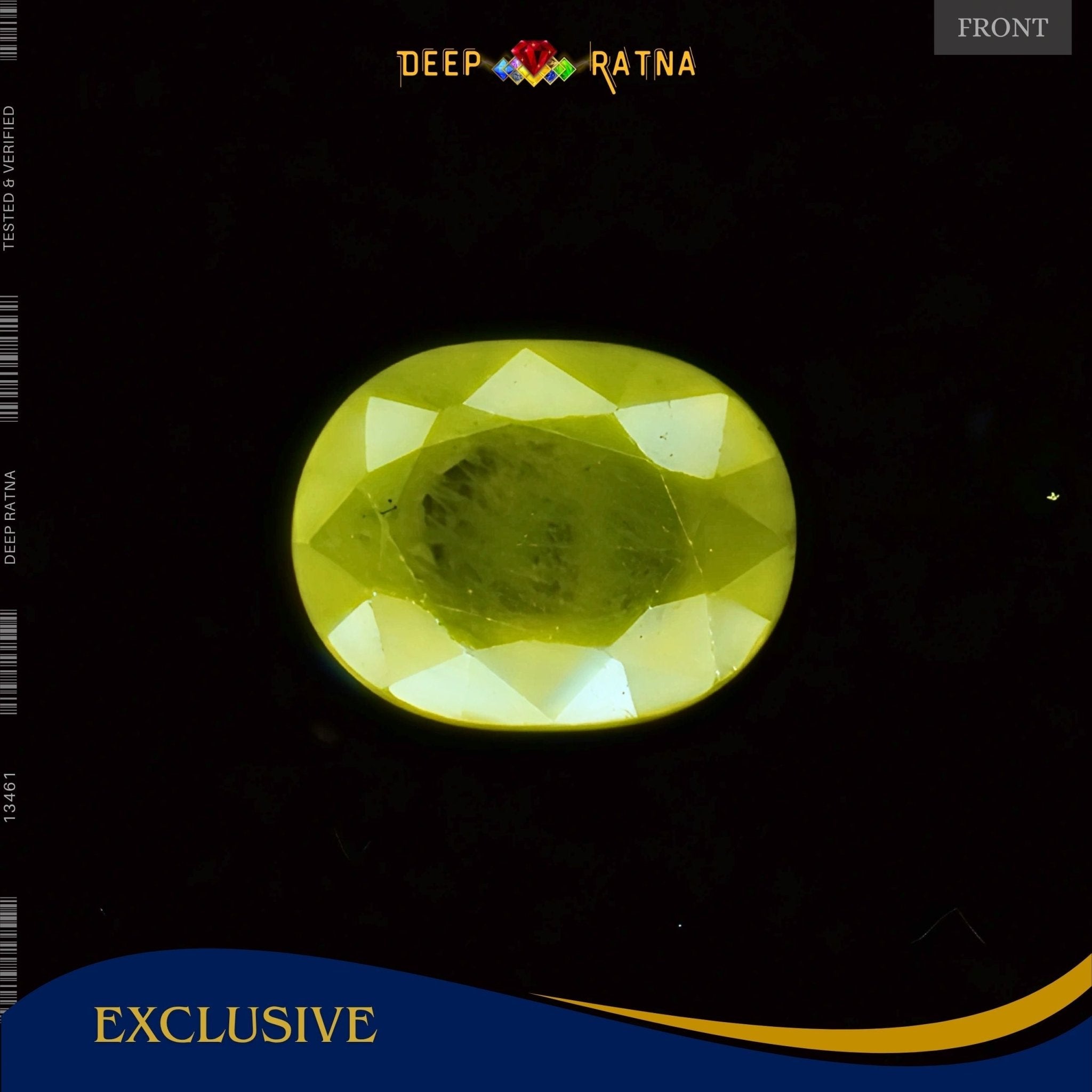 Yellow Sapphire 4.11 Carat (Thailand) - Deep Ratna