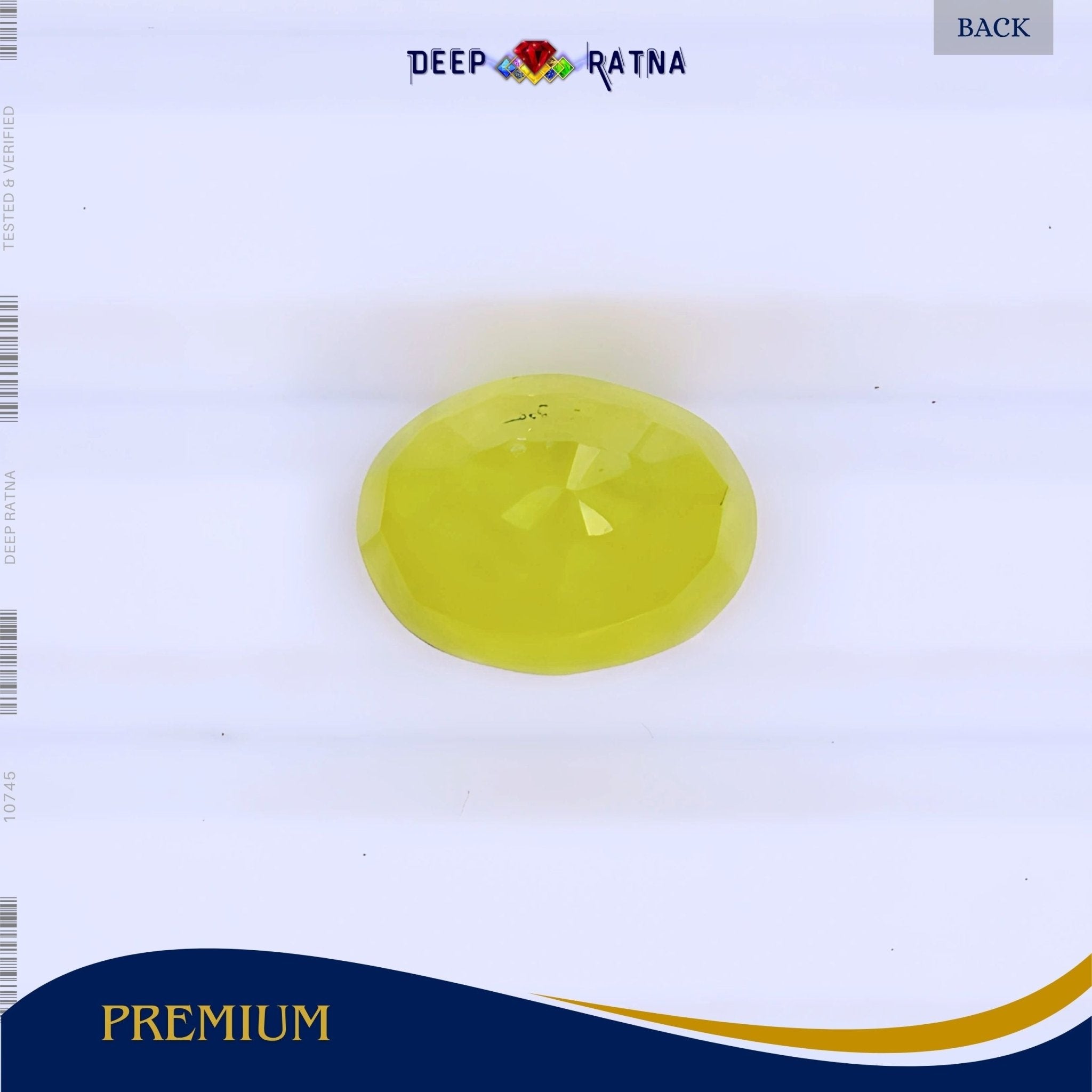 Yellow Sapphire 4.11 Carat (Thailand) - Deep Ratna