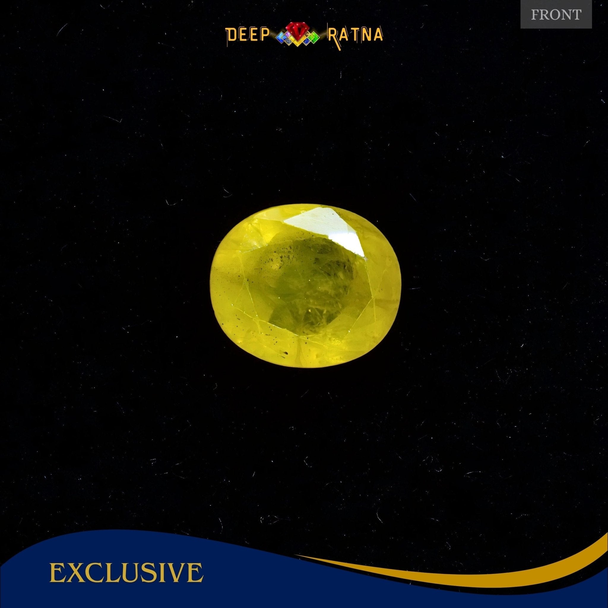 Yellow Sapphire 4.15 Carat (Thailand) - Deep Ratna