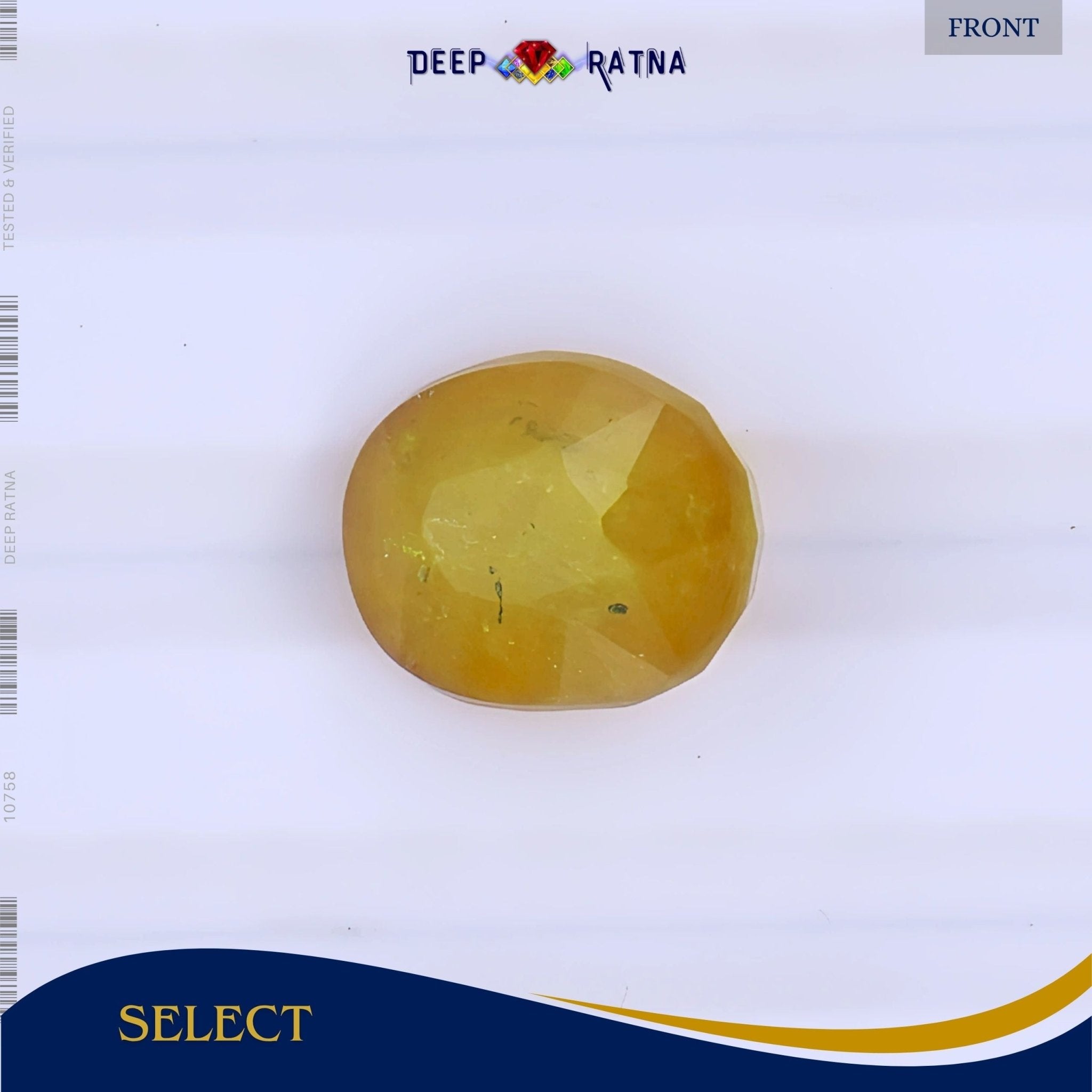 Yellow Sapphire 4.16 Carat (Thailand) - Deep Ratna