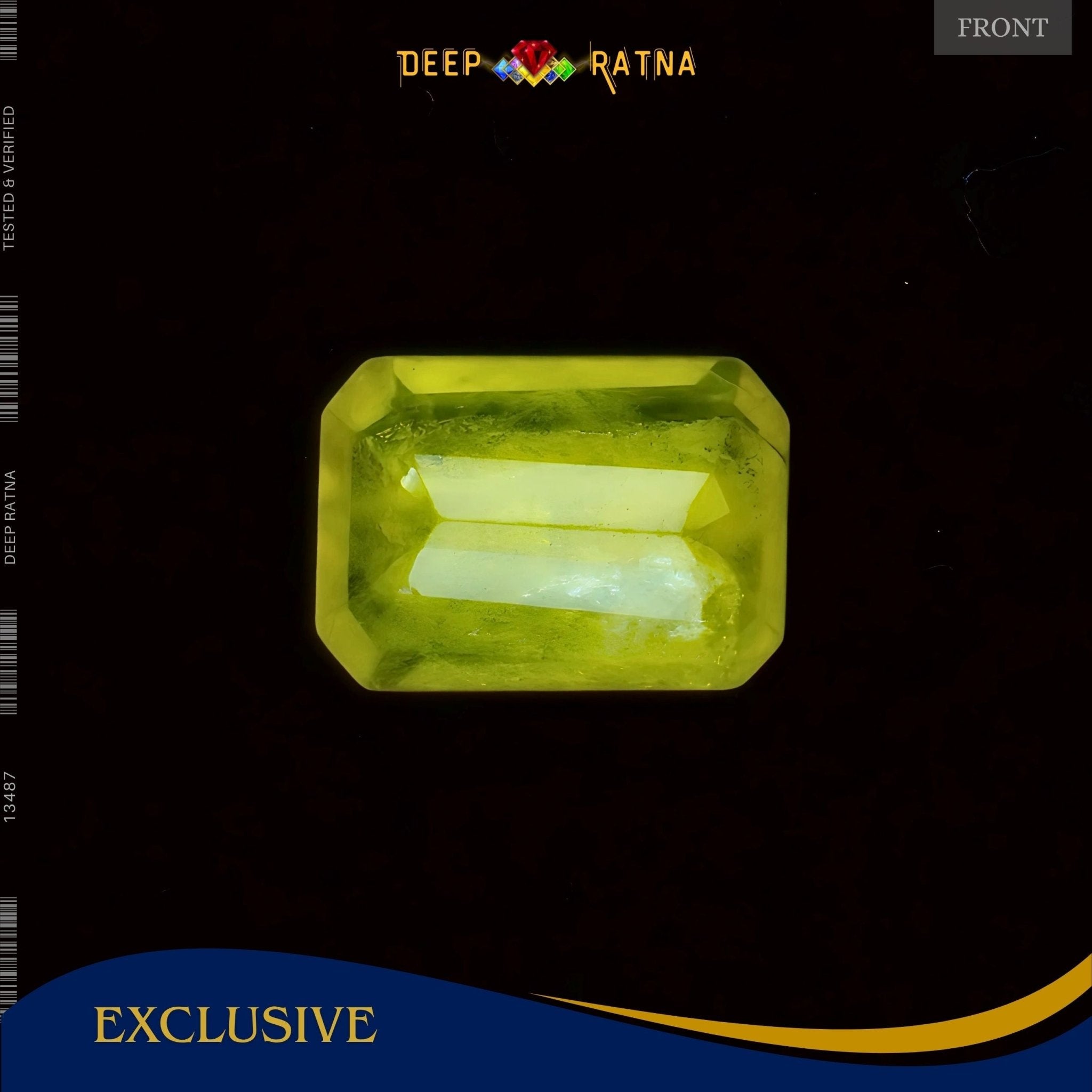 Yellow Sapphire 4.18 Carat (Thailand) - Deep Ratna