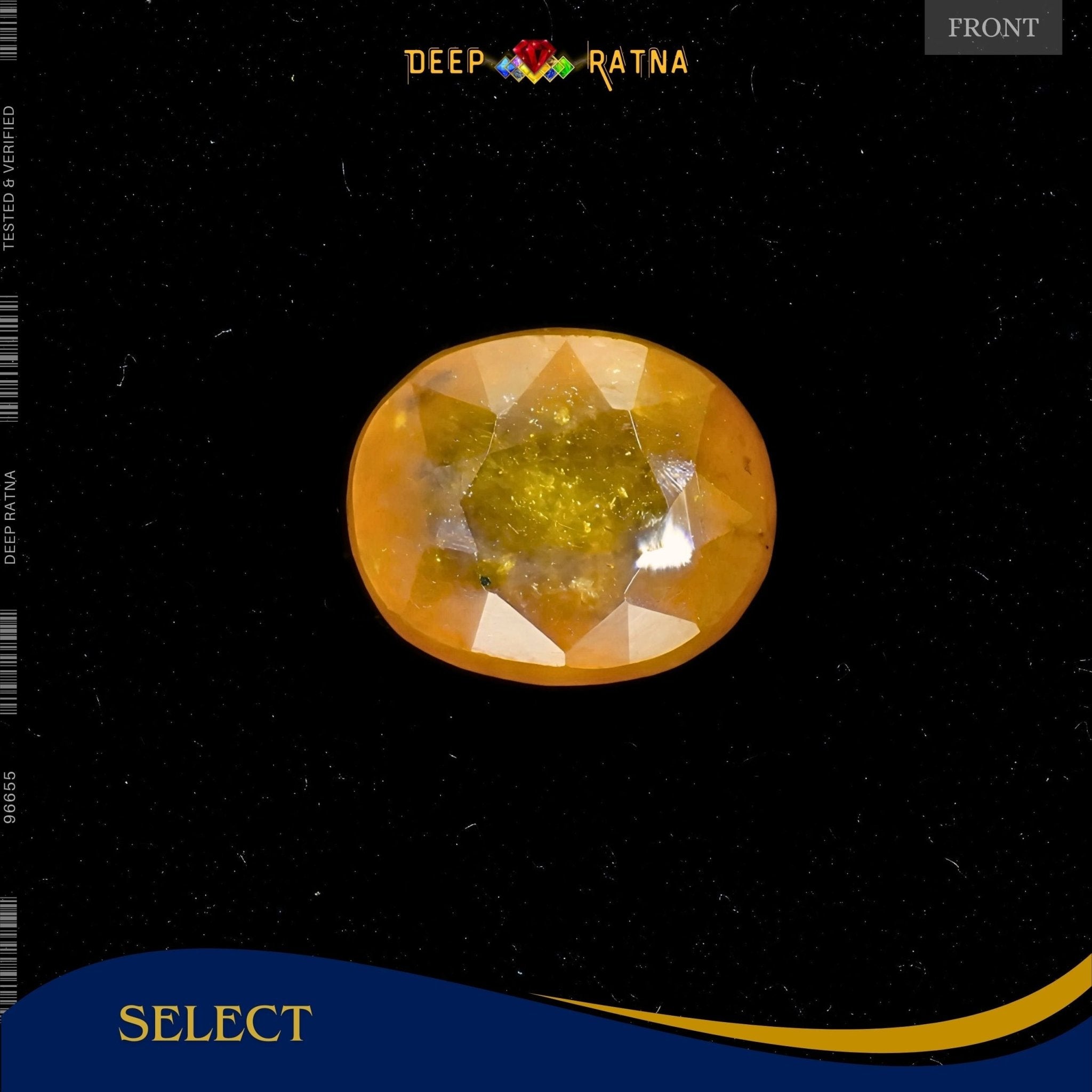 Yellow Sapphire 4.20 Carat (Thailand) - Deep Ratna