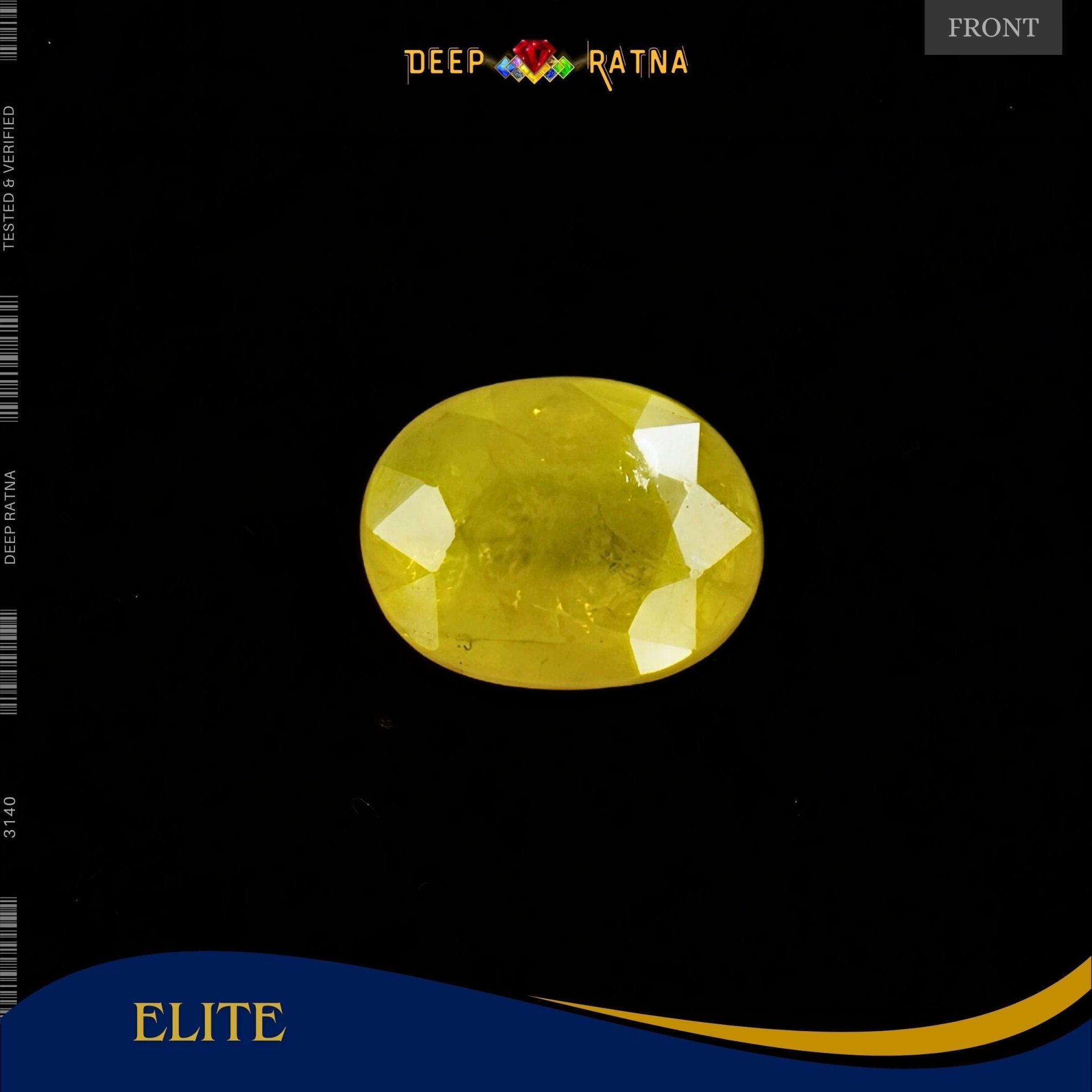 Yellow Sapphire 4.20 Carat (Thailand) - Deep Ratna
