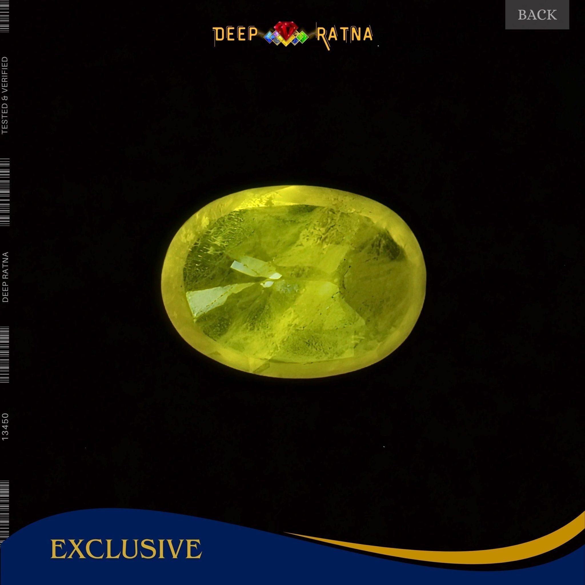 Yellow Sapphire 4.21 Carat (Thailand) - Deep Ratna
