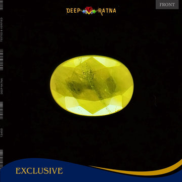 Yellow Sapphire 4.21 Carat (Thailand) - Deep Ratna