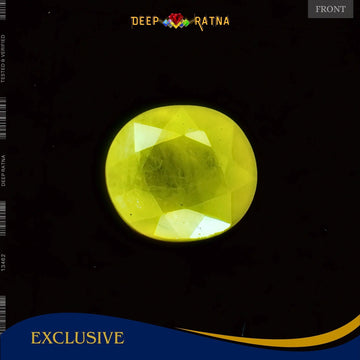 Yellow Sapphire 4.22 Carat (Thailand) - Deep Ratna