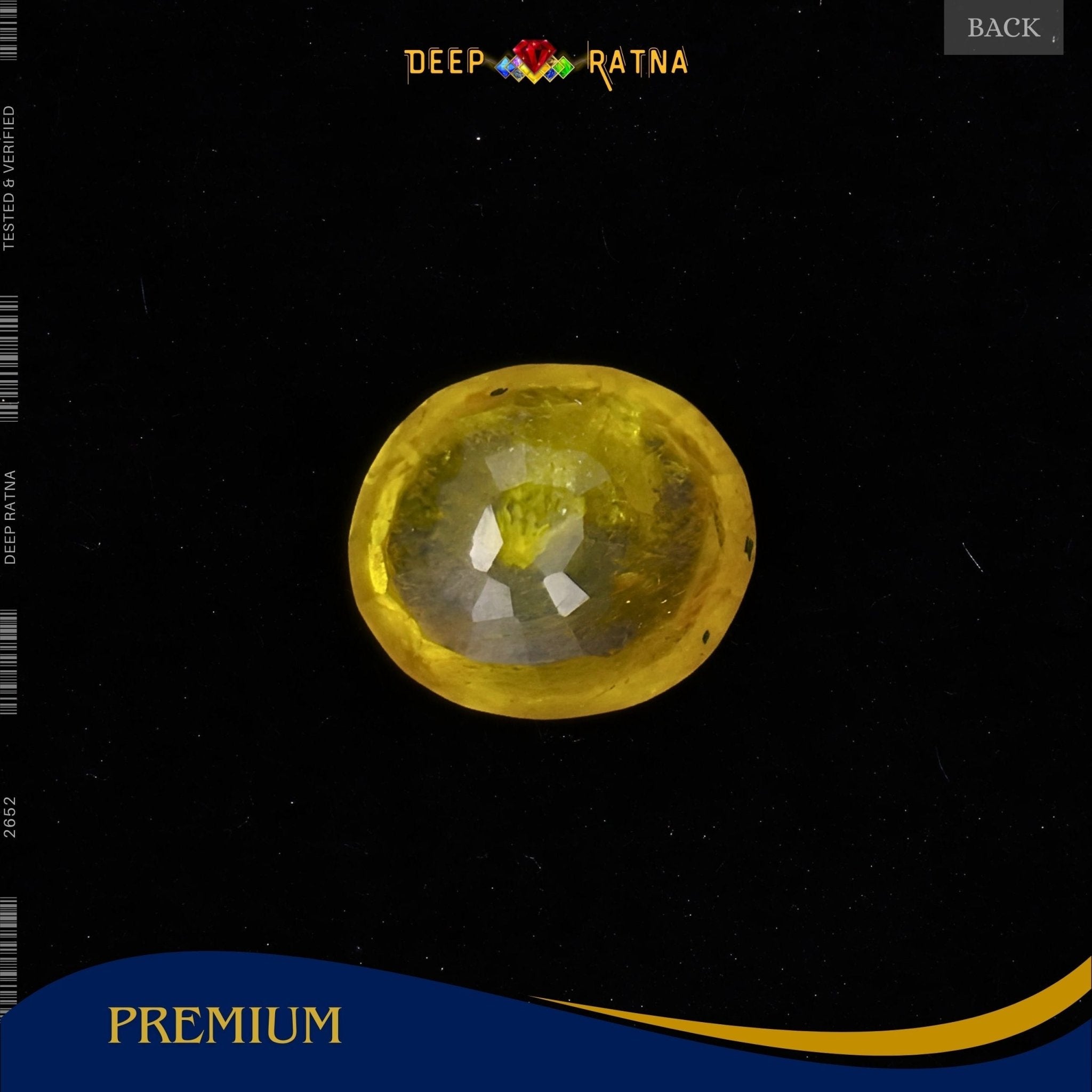 Yellow Sapphire 4.22 Carat (Thailand) - Deep Ratna