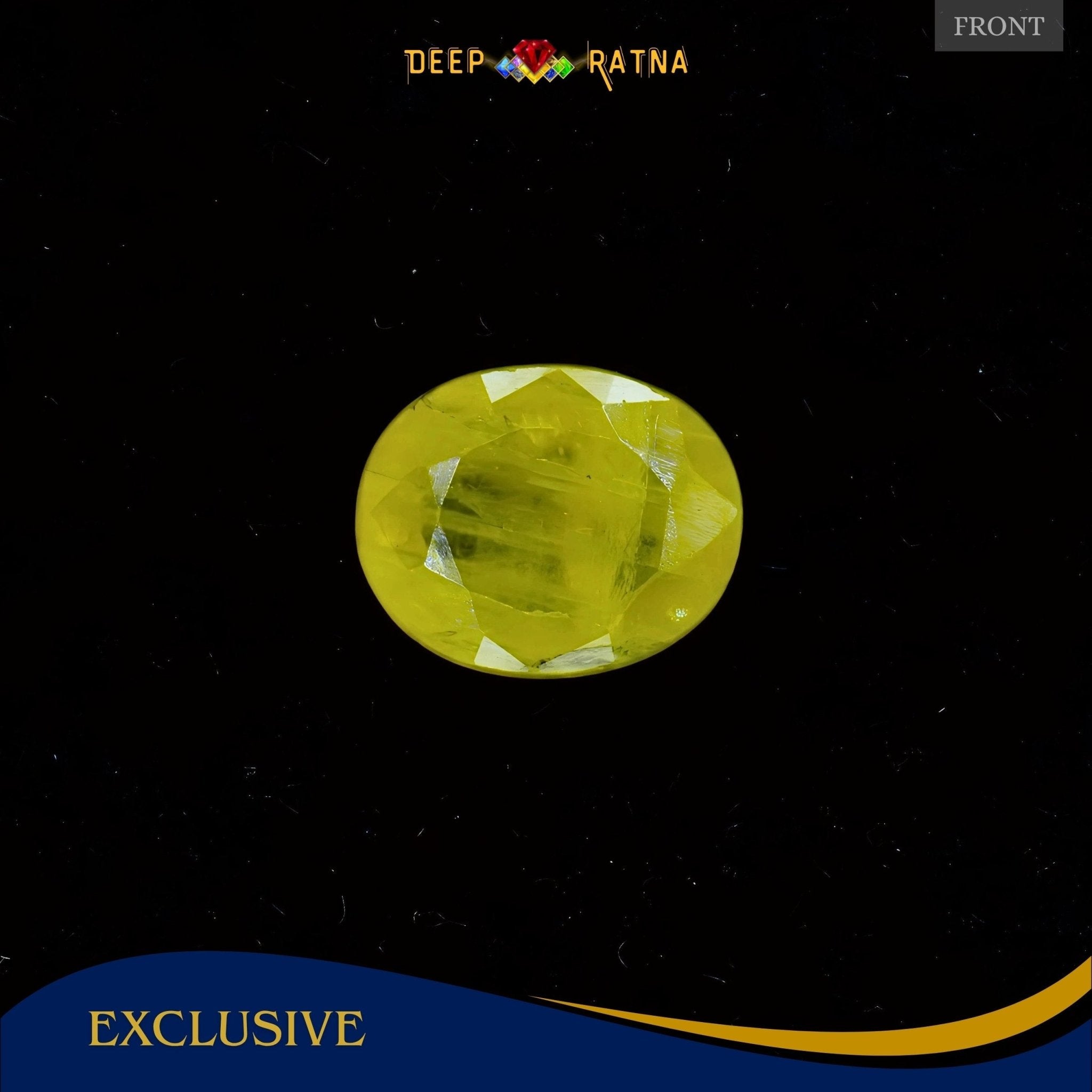 Yellow Sapphire 4.25 Carat (Thailand) - Deep Ratna
