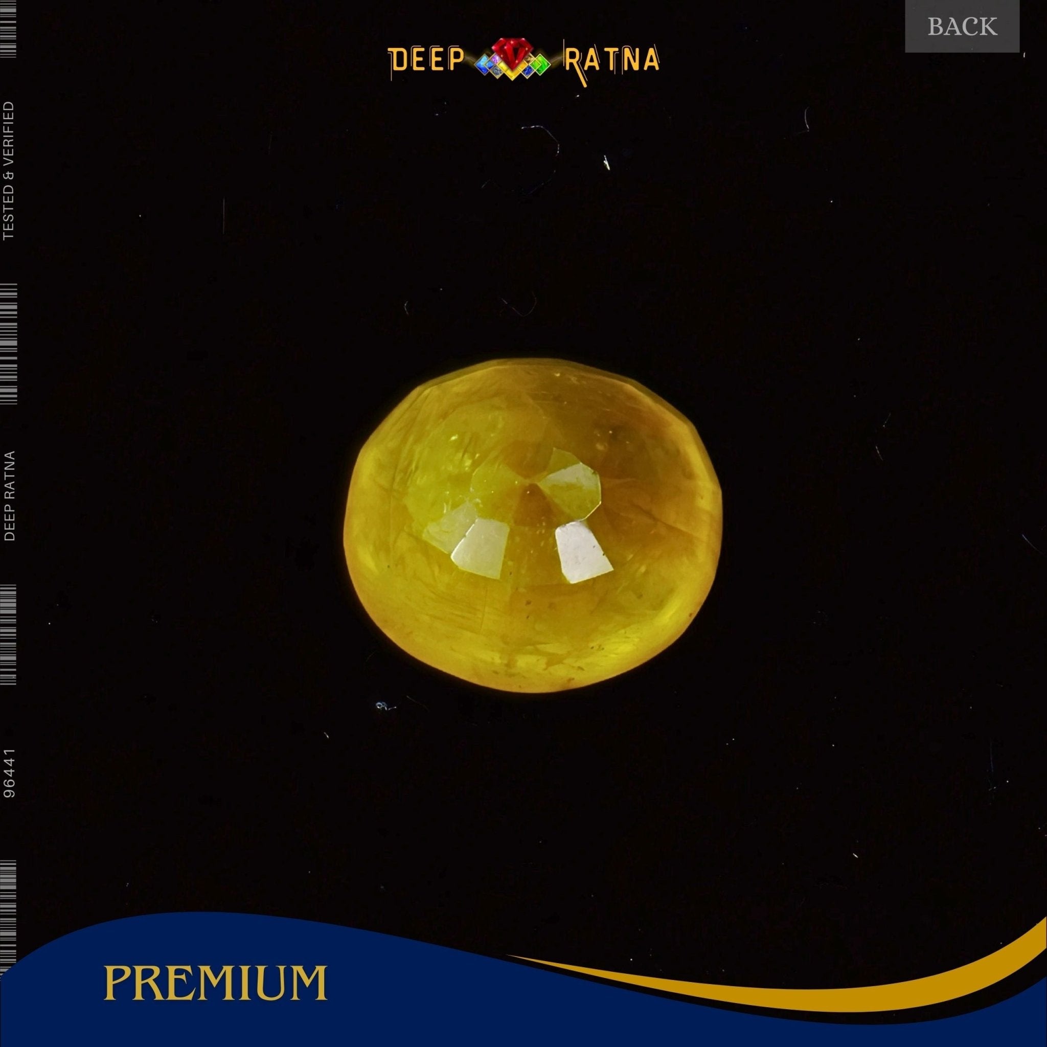 Yellow Sapphire 4.25 Carat (Thailand) - Deep Ratna