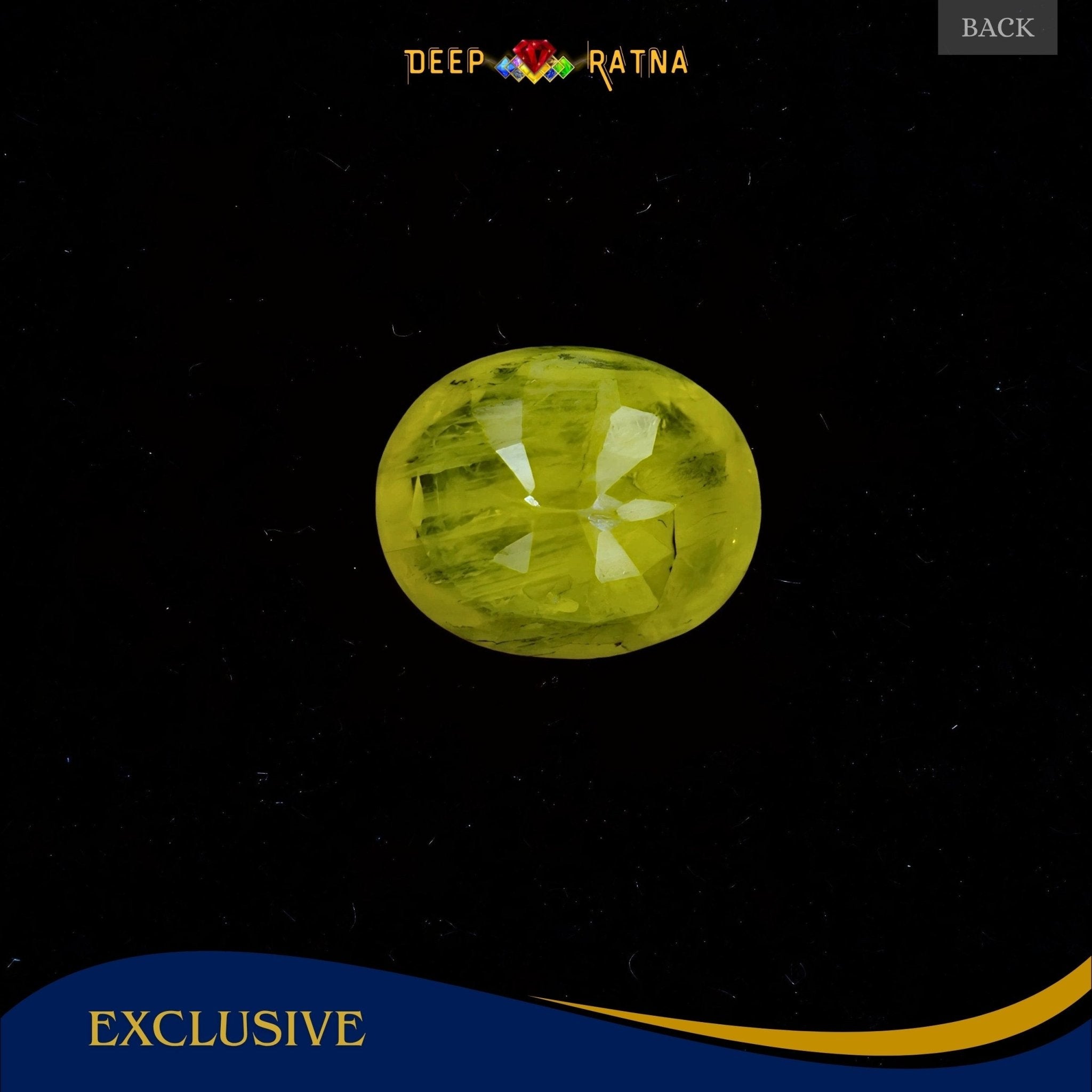 Yellow Sapphire 4.25 Carat (Thailand) - Deep Ratna