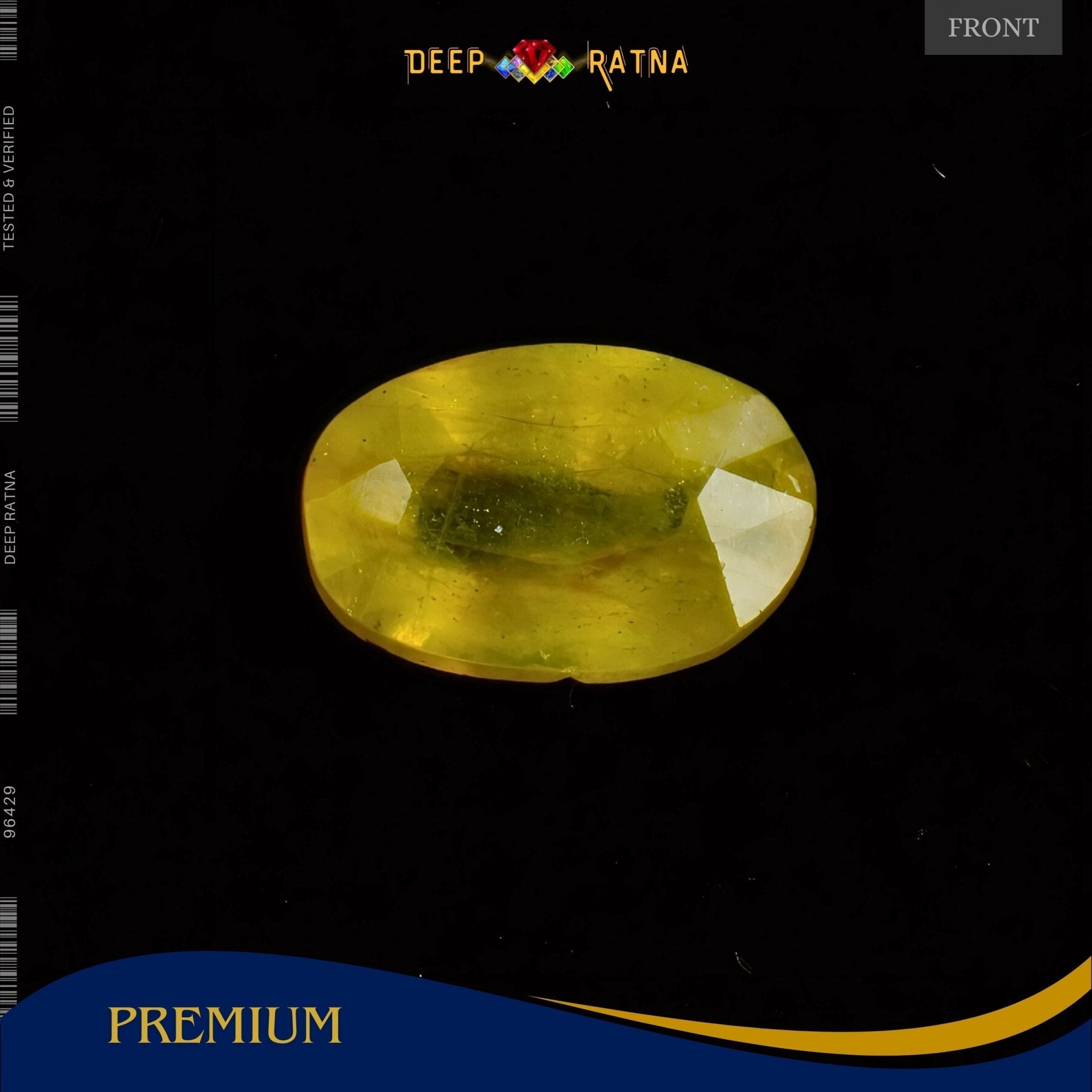Yellow Sapphire 4.25 Carat (Thailand) - Deep Ratna