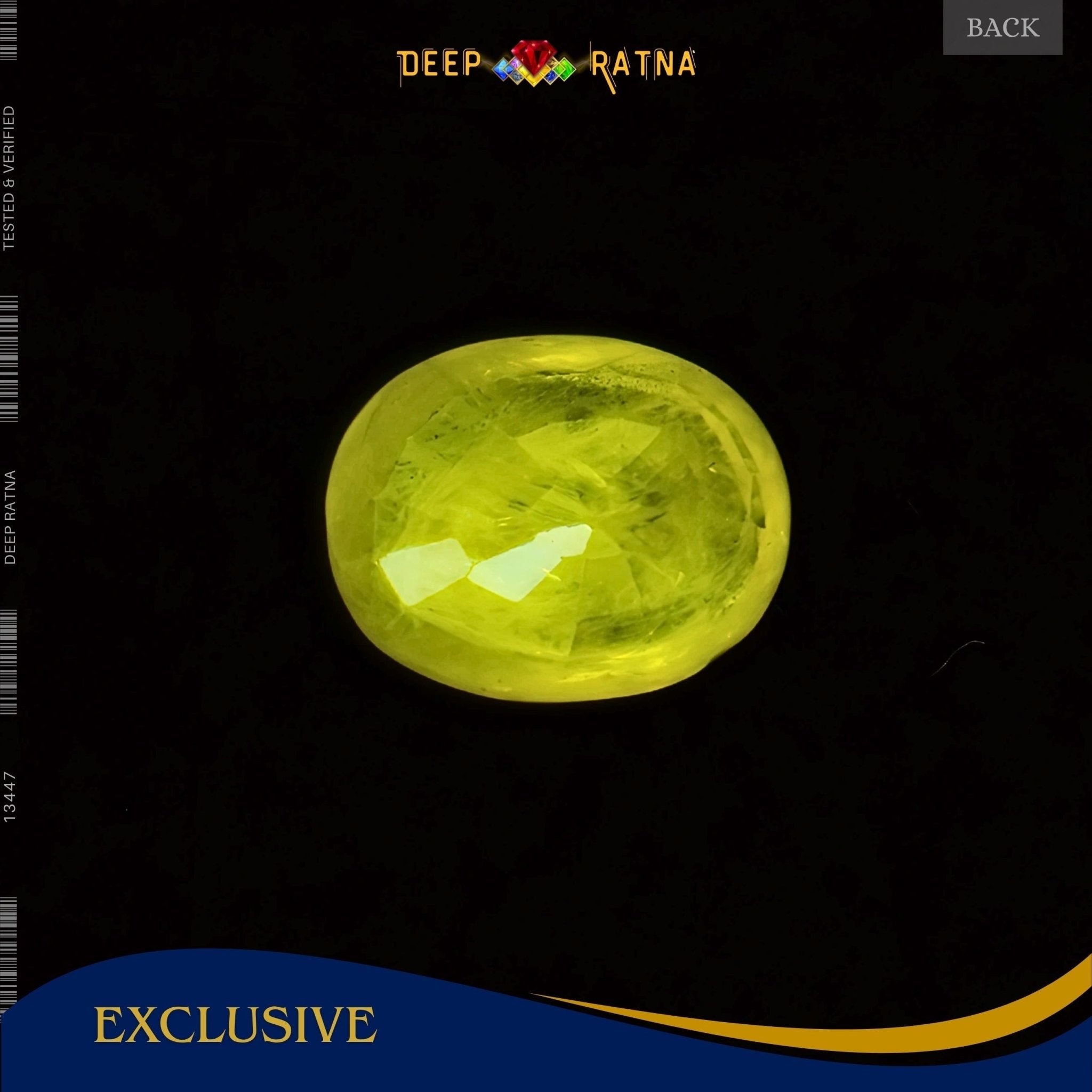 Yellow Sapphire 4.26 Carat (Thailand) - Deep Ratna