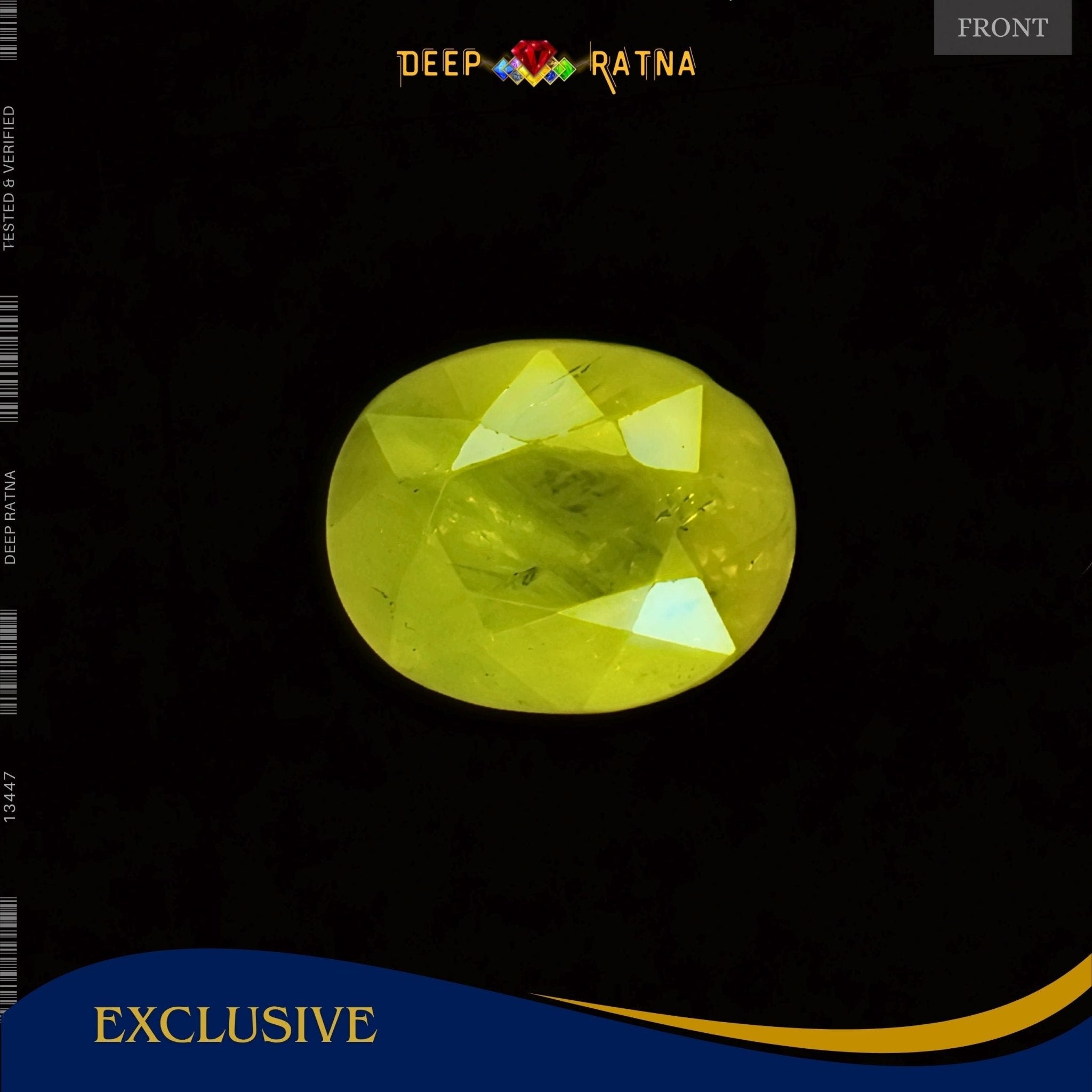 Yellow Sapphire 4.26 Carat (Thailand) - Deep Ratna