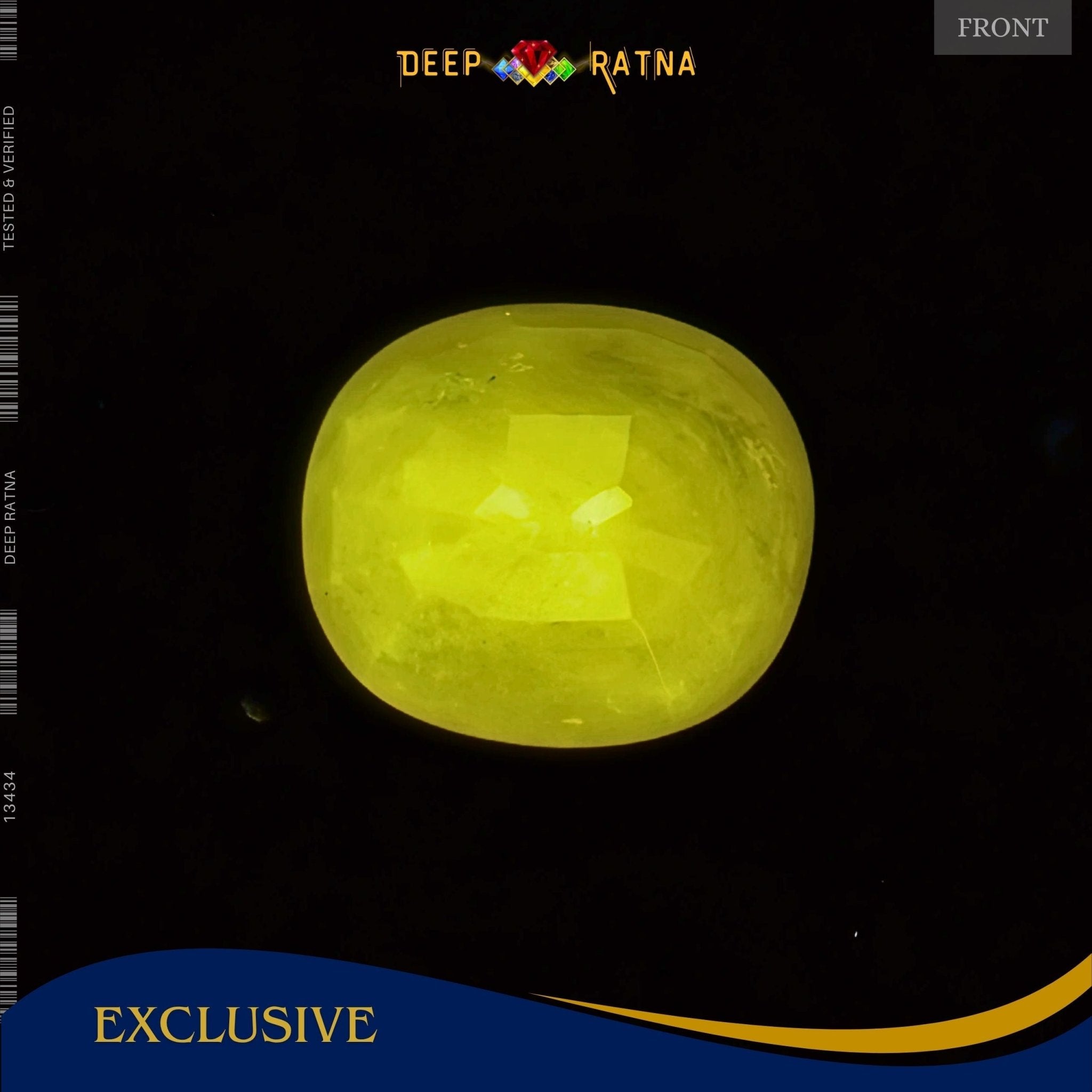 Yellow Sapphire 4.26 Carat (Thailand) - Deep Ratna