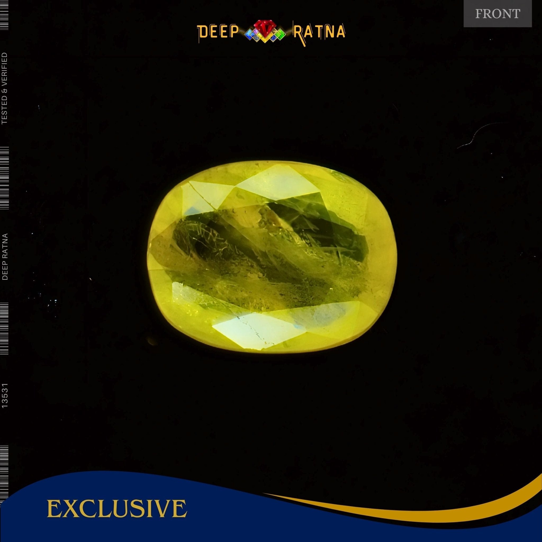 Yellow Sapphire 4.26 Carat (Thailand) - Deep Ratna