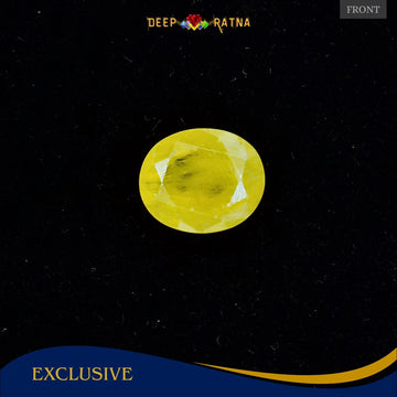 Yellow Sapphire 4.30 Carat (Thailand) - Deep Ratna