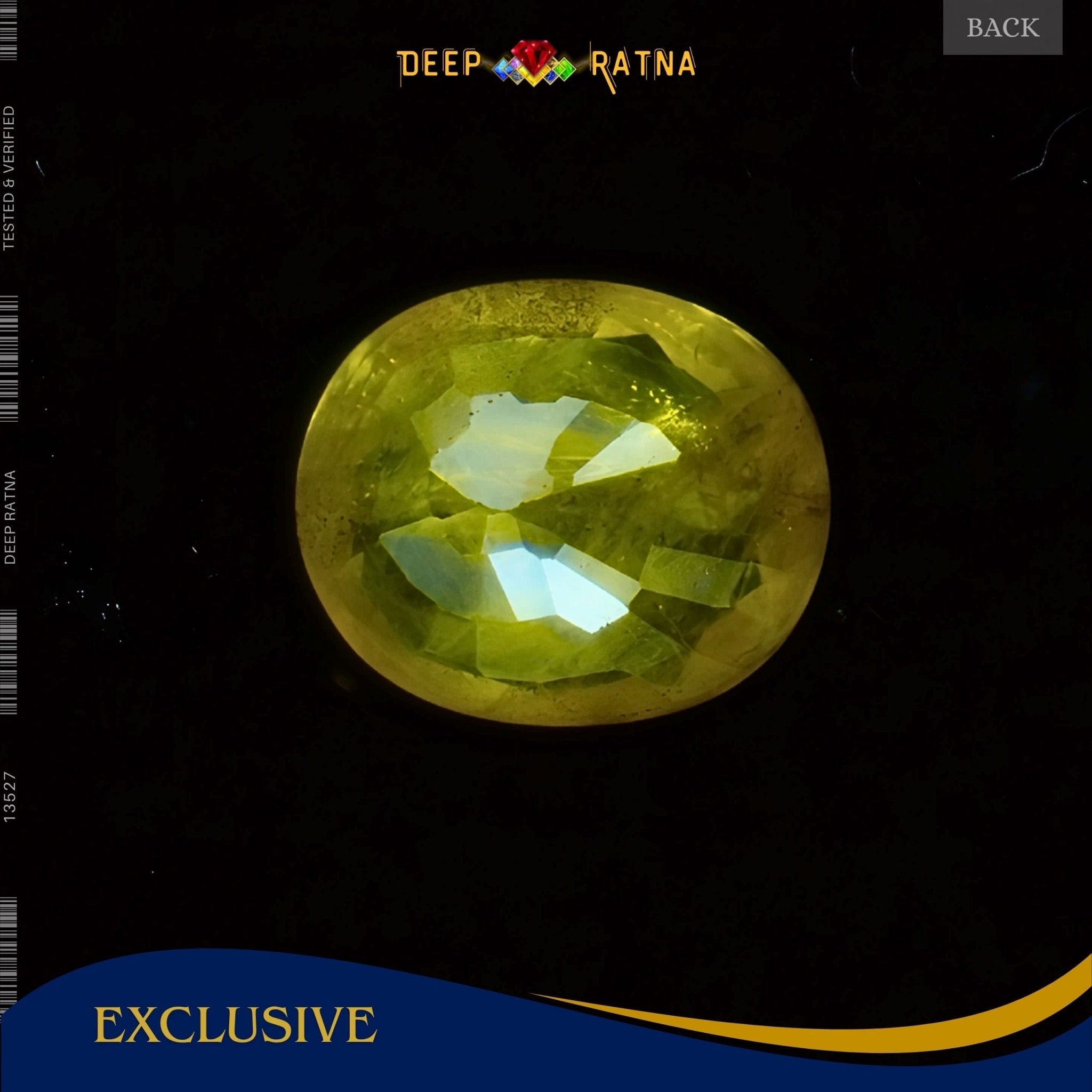 Yellow Sapphire 4.31 Carat (Thailand) - Deep Ratna