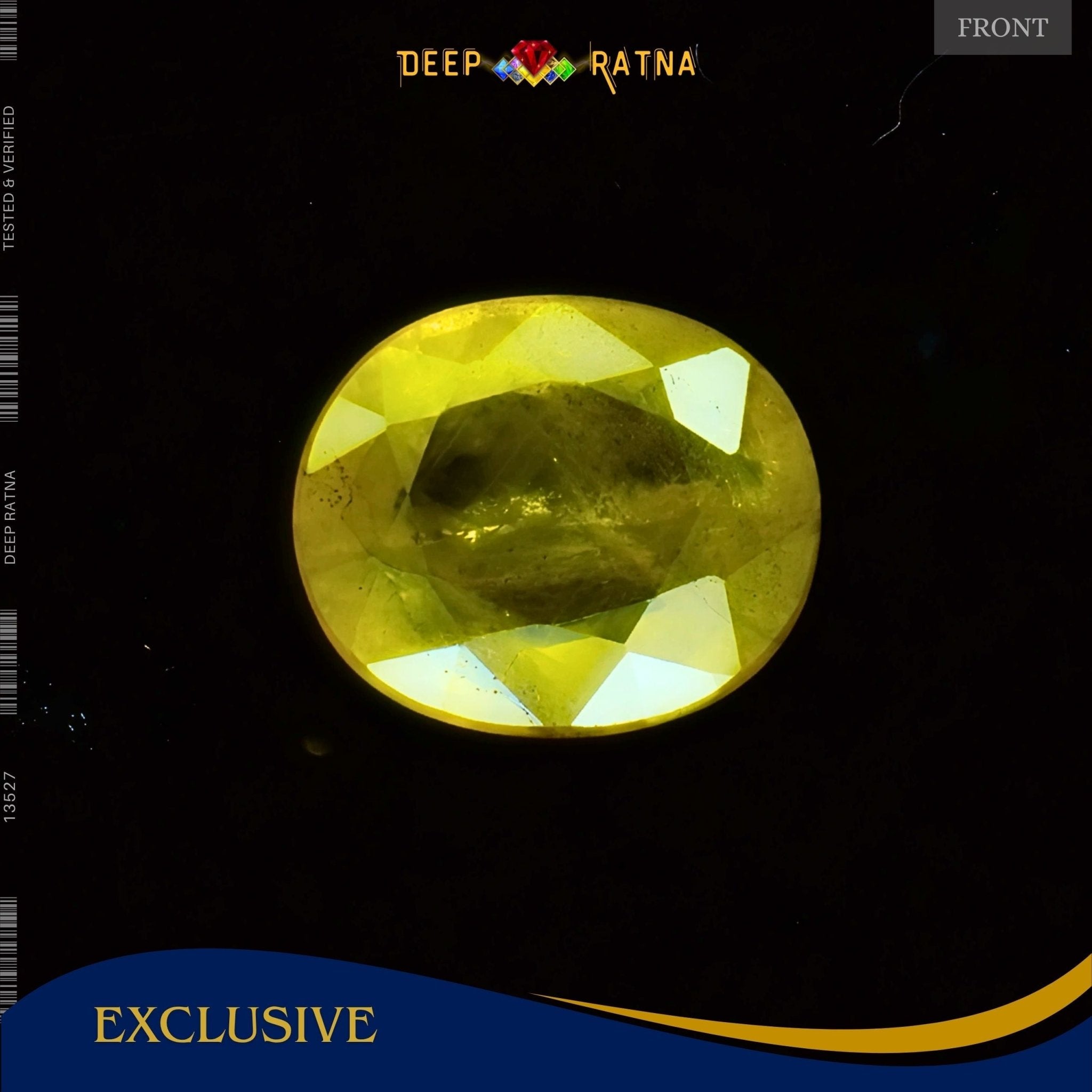 Yellow Sapphire 4.31 Carat (Thailand) - Deep Ratna