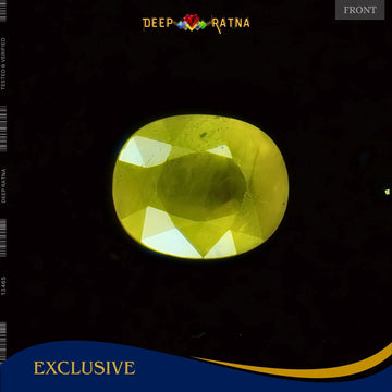Yellow Sapphire 4.31 Carat (Thailand) - Deep Ratna
