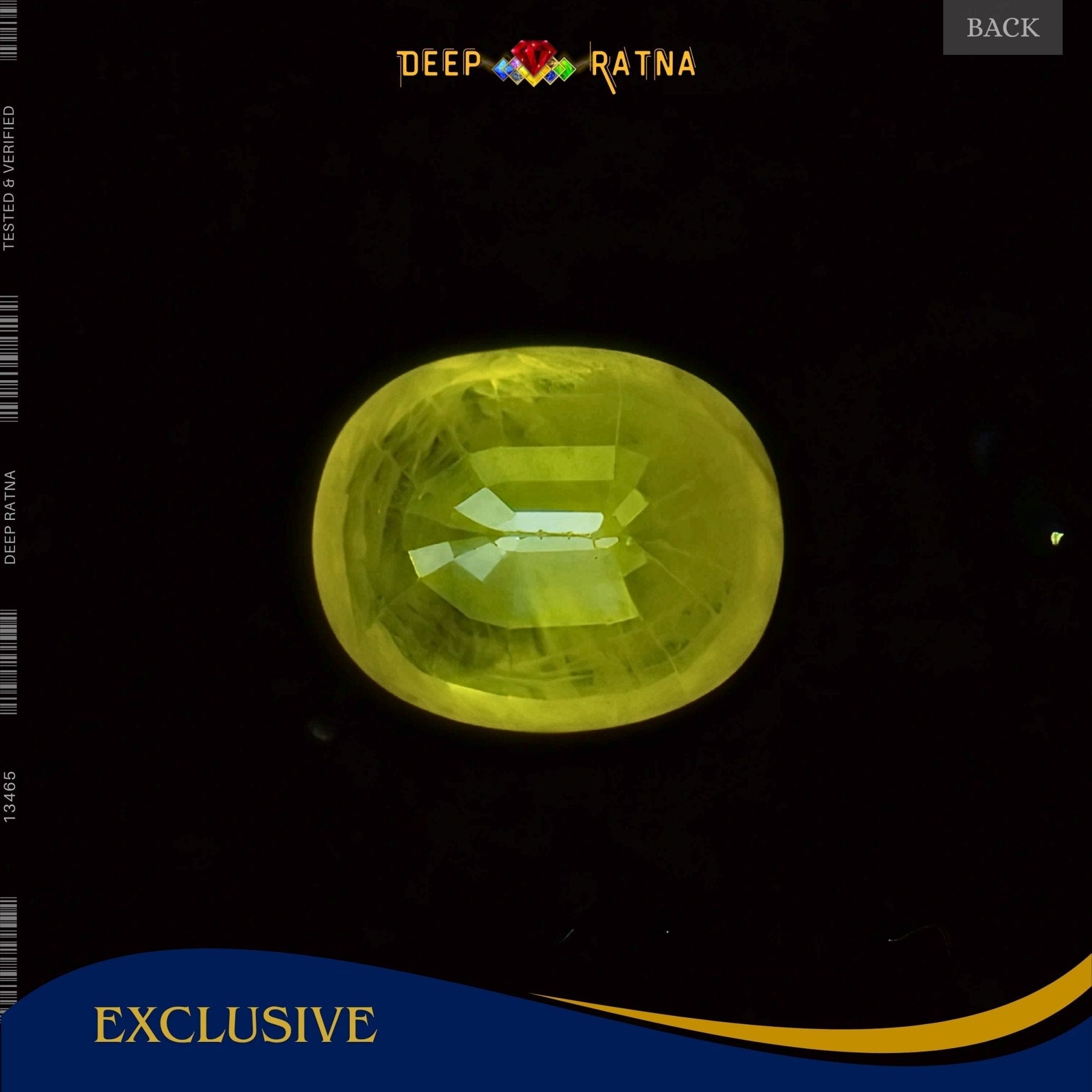 Yellow Sapphire 4.31 Carat (Thailand) - Deep Ratna