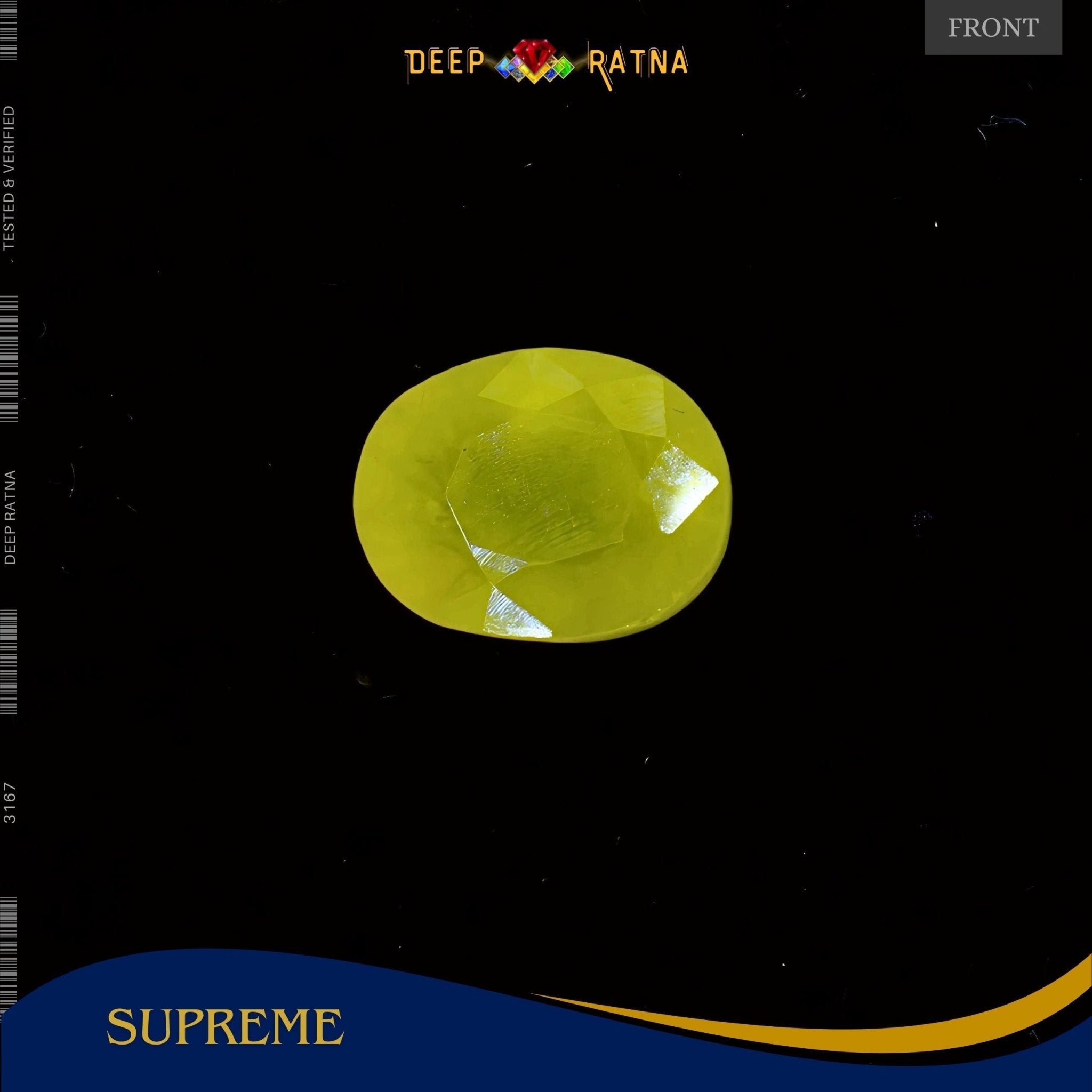 Yellow Sapphire 4.35 Carat (Thailand) - Deep Ratna