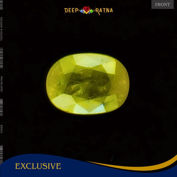 Yellow Sapphire 4.36 Carat (Thailand) - Deep Ratna