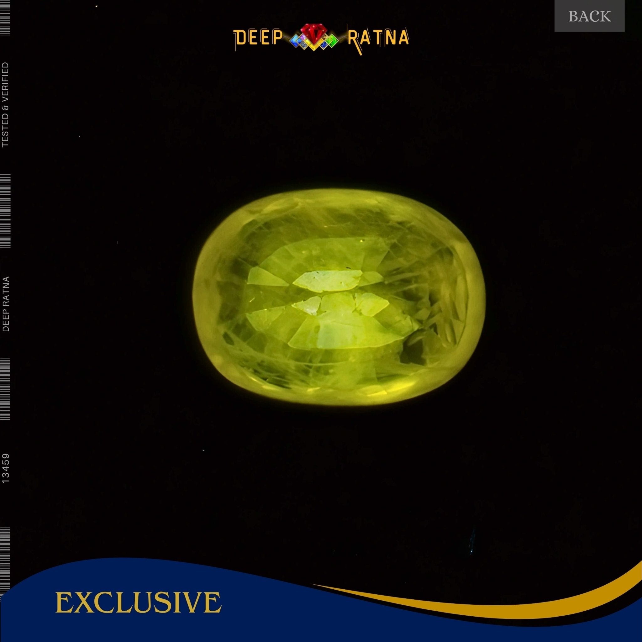 Yellow Sapphire 4.36 Carat (Thailand) - Deep Ratna