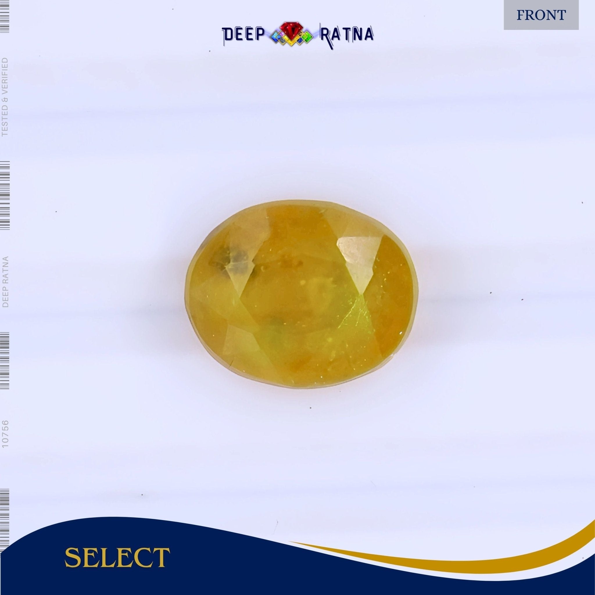 Yellow Sapphire 4.36 Carat (Thailand) - Deep Ratna