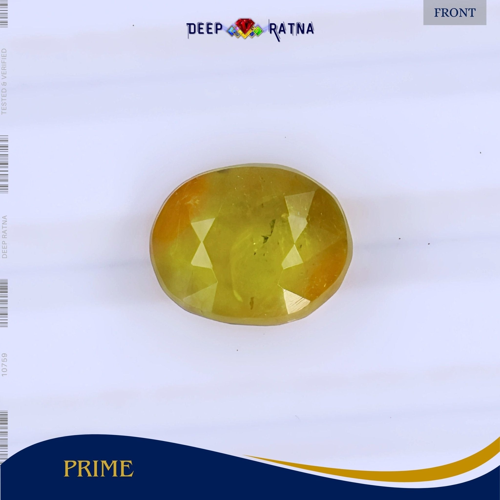 Yellow Sapphire 4.37 Carat (Thailand) - Deep Ratna
